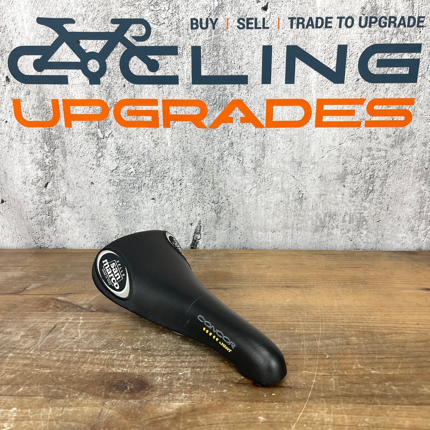 2003 Selle San Marco Concor Light 128mm Ti Rails Road Bike Saddle 215g
