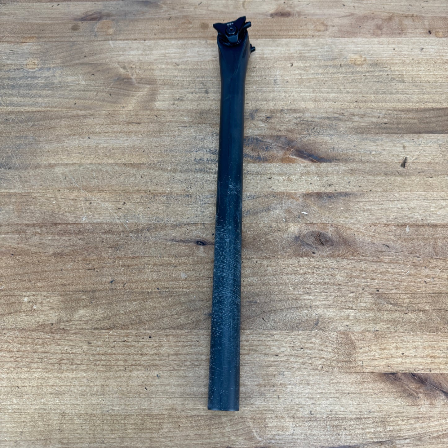 Light Use! Zipp SL Speed Zero Setback 27.2mm x 400mm Carbon Bike Seatpost 192g