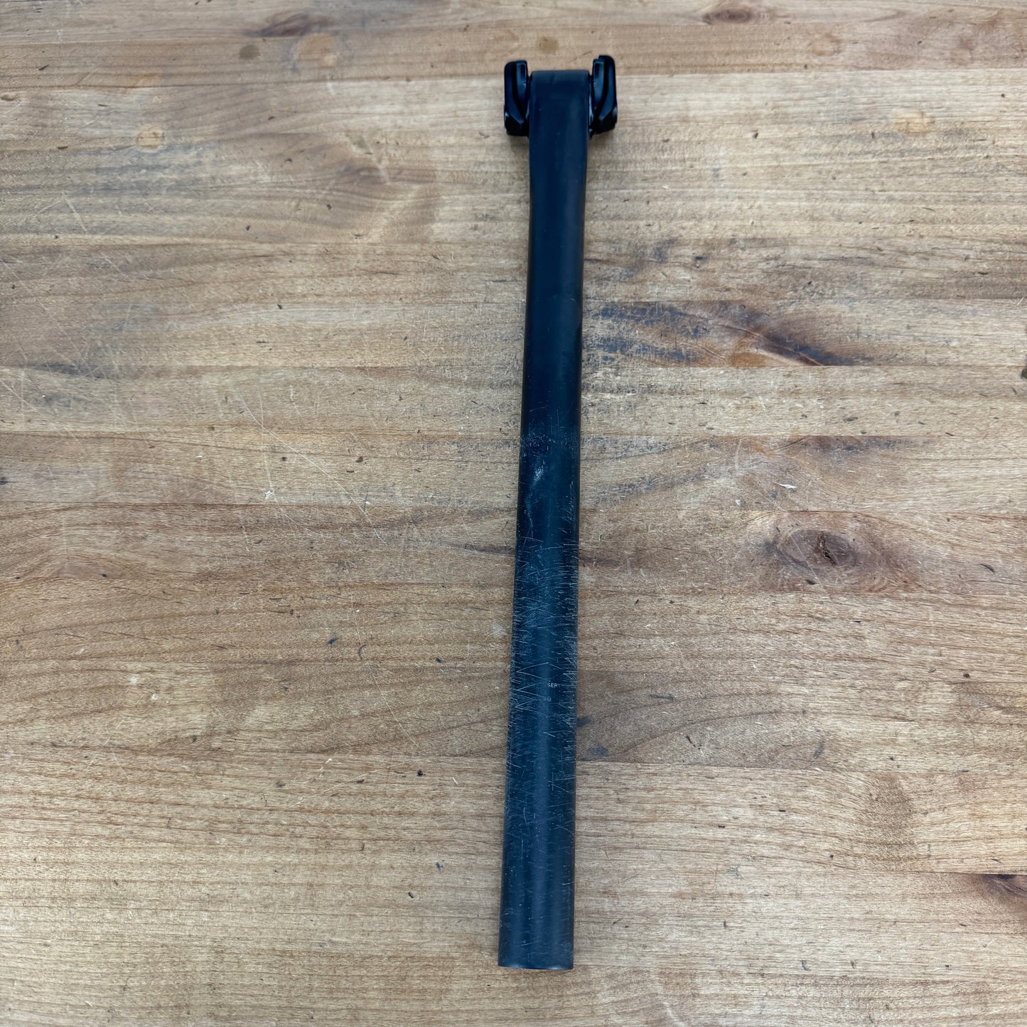 Light Use! Zipp SL Speed Zero Setback 27.2mm x 400mm Carbon Bike Seatpost 192g
