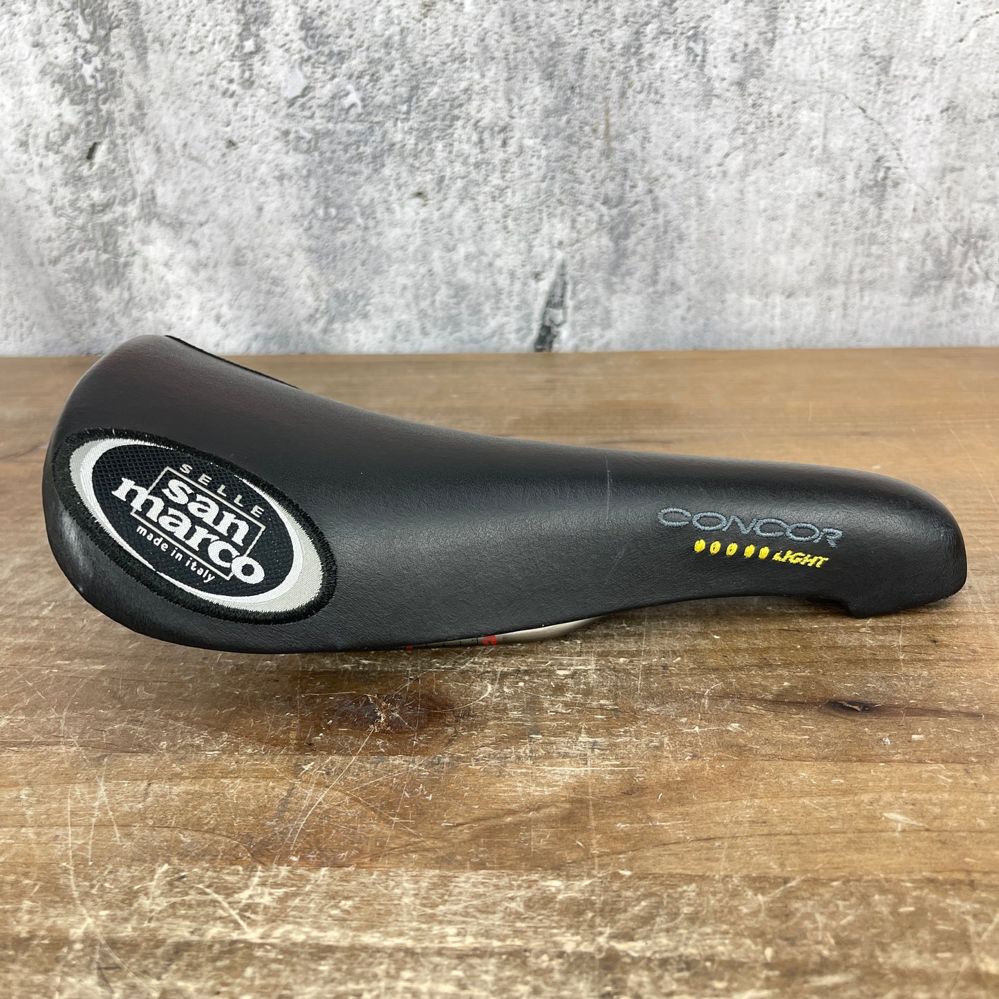 2003 Selle San Marco Concor Light 128mm Ti Rails Road Bike Saddle 215g