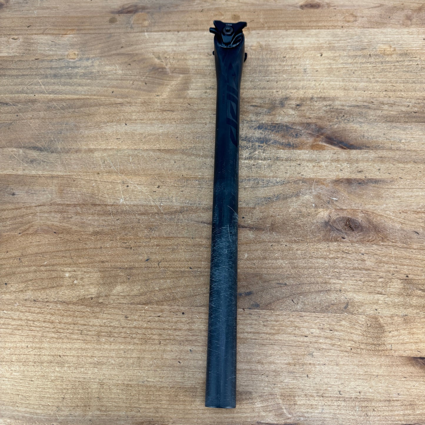 Light Use! Zipp SL Speed Zero Setback 27.2mm x 400mm Carbon Bike Seatpost 192g