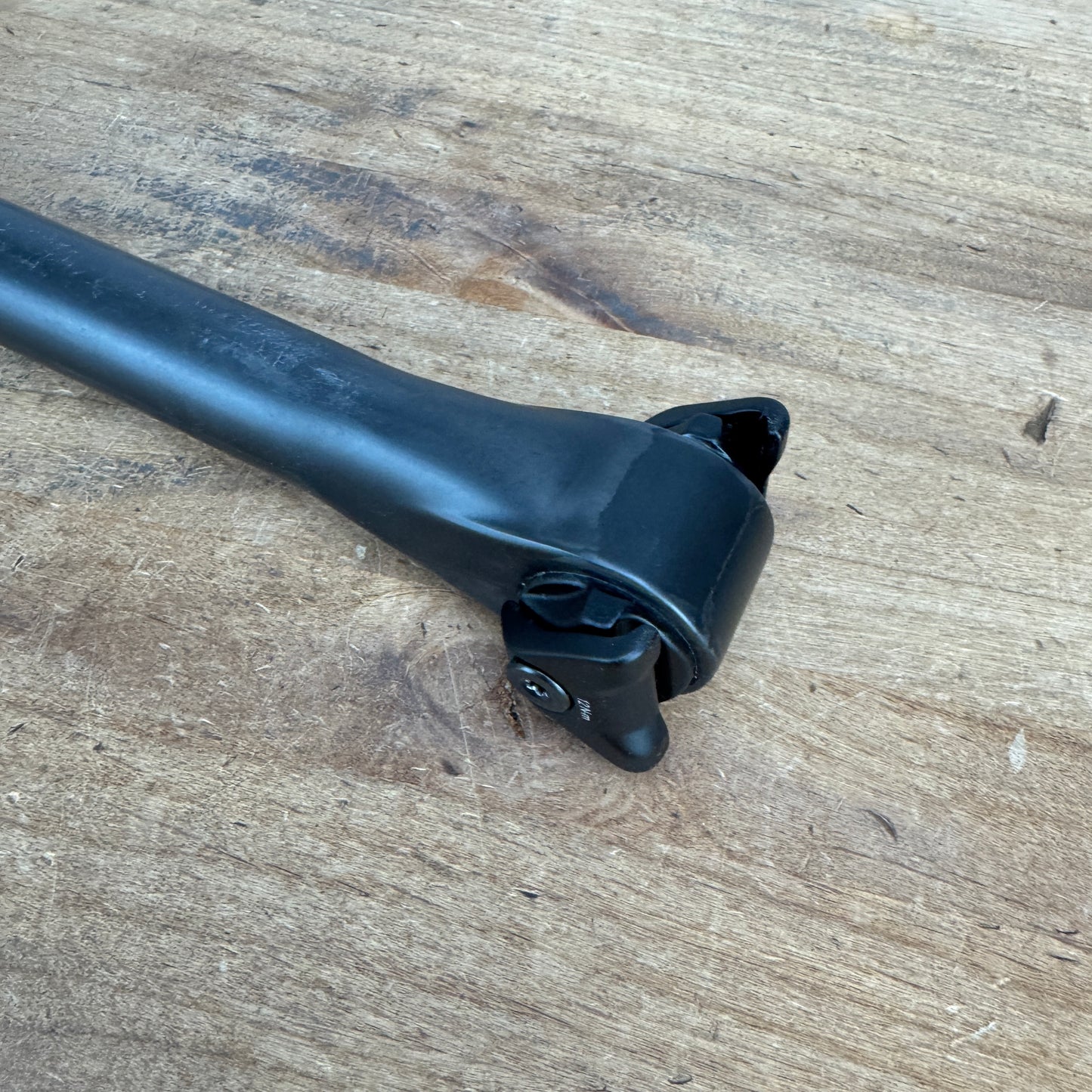 Light Use! Zipp SL Speed Zero Setback 27.2mm x 400mm Carbon Bike Seatpost 192g