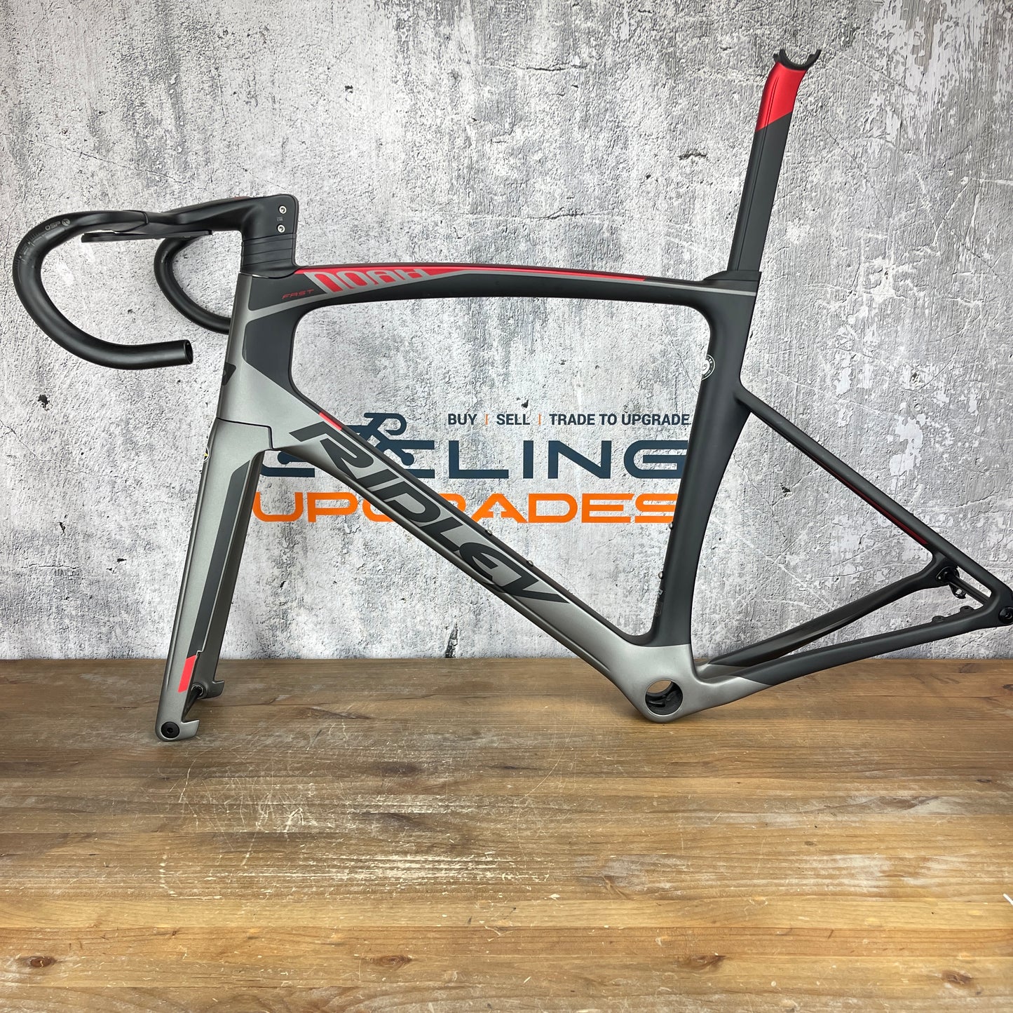 Low Mile! 2020 Ridley Noah Fast Medium Carbon Disc Frameset 700c 2275g