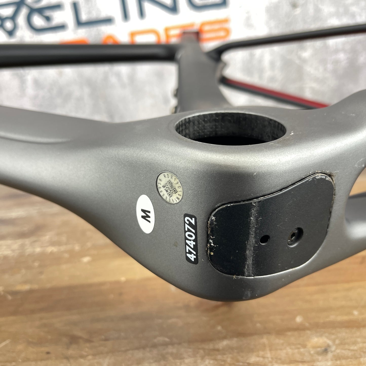 Low Mile! 2020 Ridley Noah Fast Medium Carbon Disc Frameset 700c 2275g