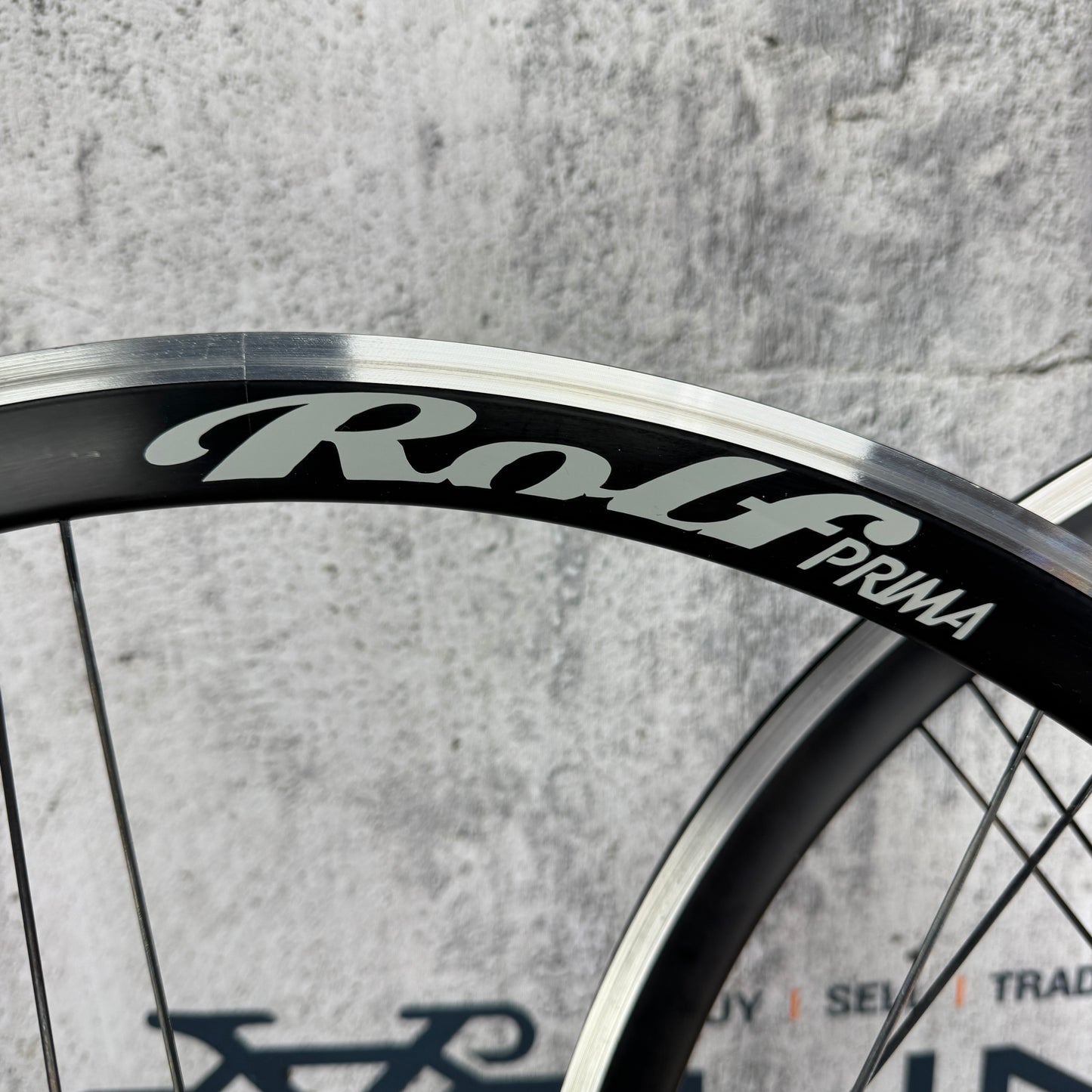 Light Use! Rolf Prima Vigor Alloy Tubeless Wheelset 700c Rim Brake 1595g