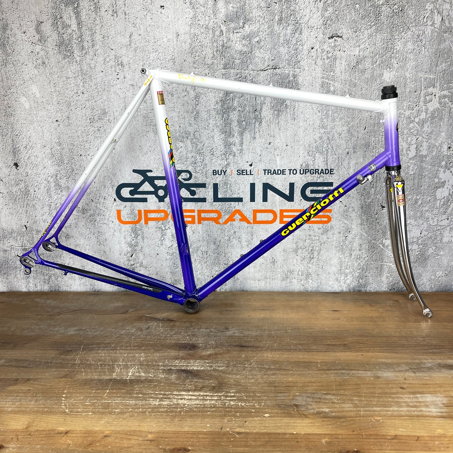 Guerciotti Columbus SLX Steel 57x57cm Rim Brake Steel Frameset 700c JP Weigle