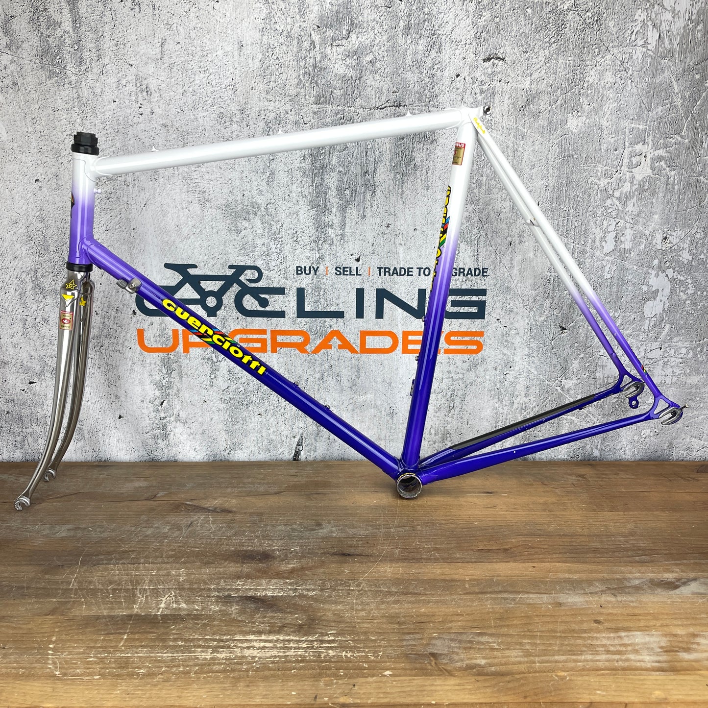 Guerciotti Columbus SLX Steel 57x57cm Rim Brake Steel Frameset 700c JP Weigle
