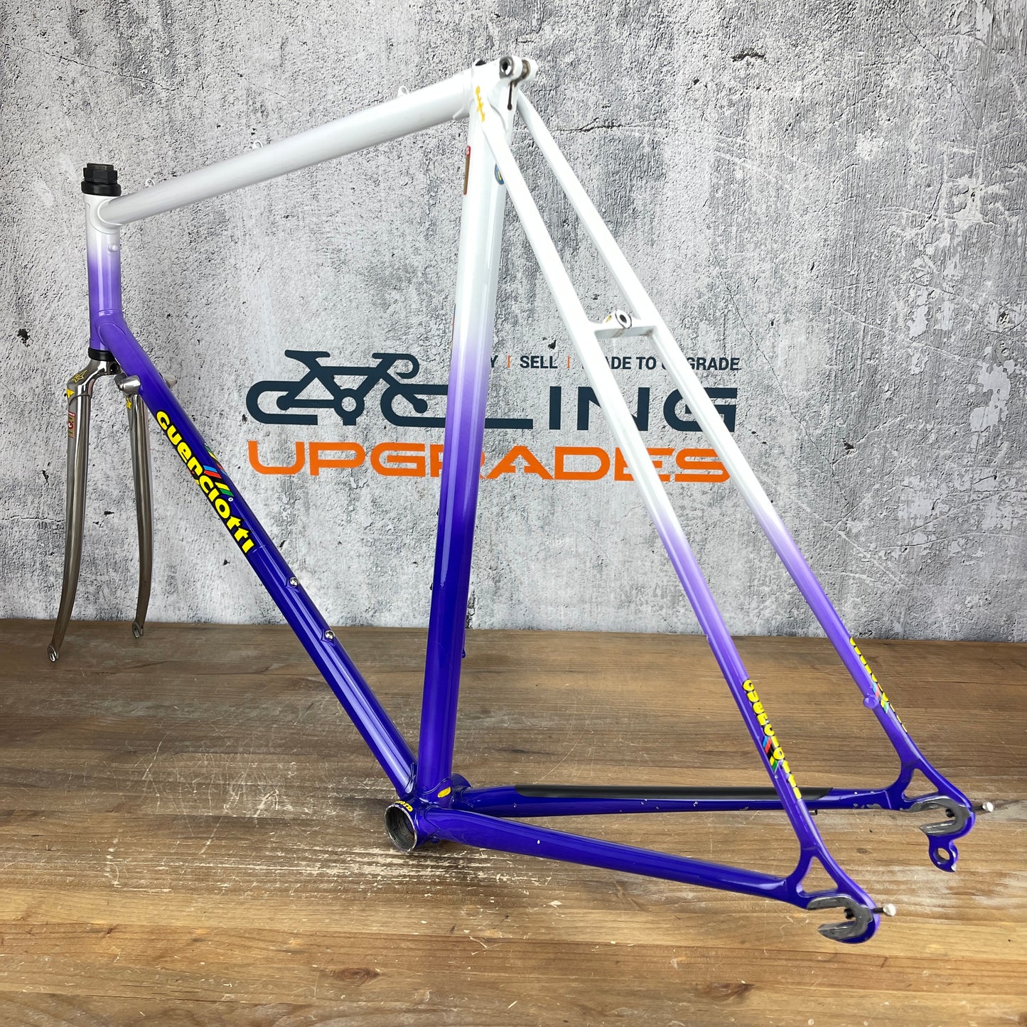 Guerciotti Columbus SLX Steel 57x57cm Rim Brake Steel Frameset 700c JP Weigle