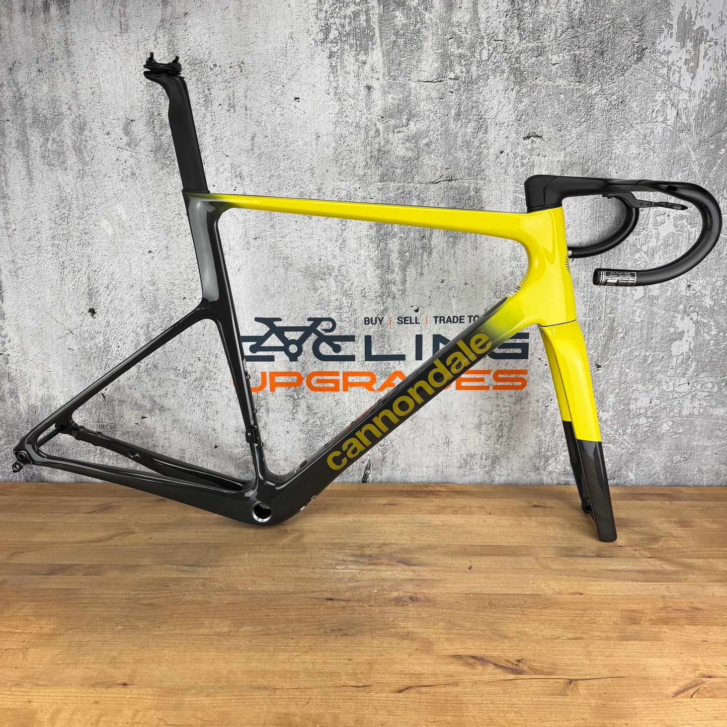 Mint! 2023 Cannondale SuperSix Evo Hi-Mod 58cm Carbon Disc Frameset 700c 2170g