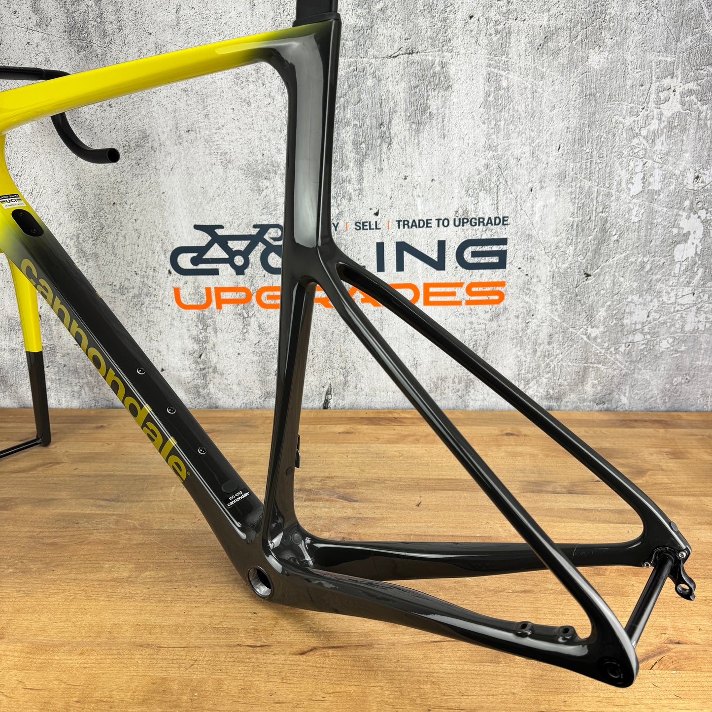 Mint! 2023 Cannondale SuperSix Evo Hi-Mod 58cm Carbon Disc Frameset 700c 2170g