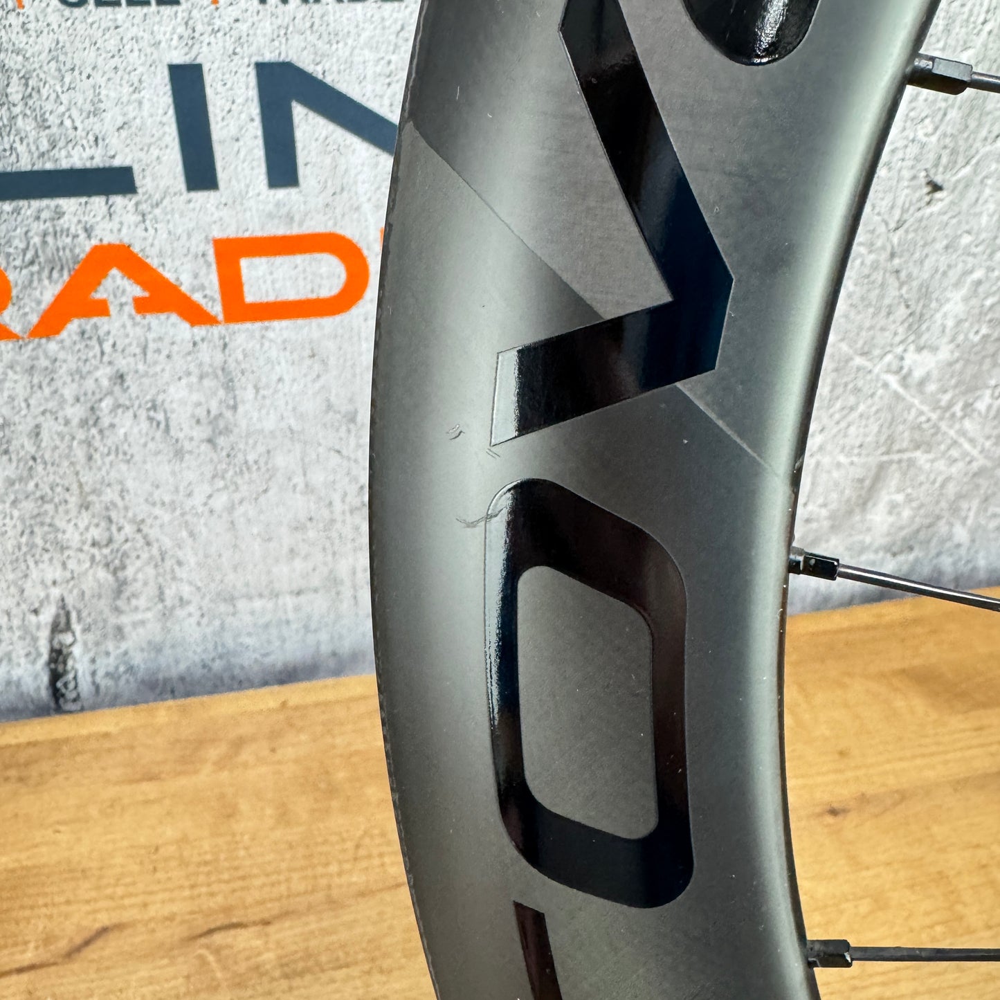 Low Mile! Roval Rapide CLX II Carbon Tubeless Disc Brake Wheelset 700c 1480g