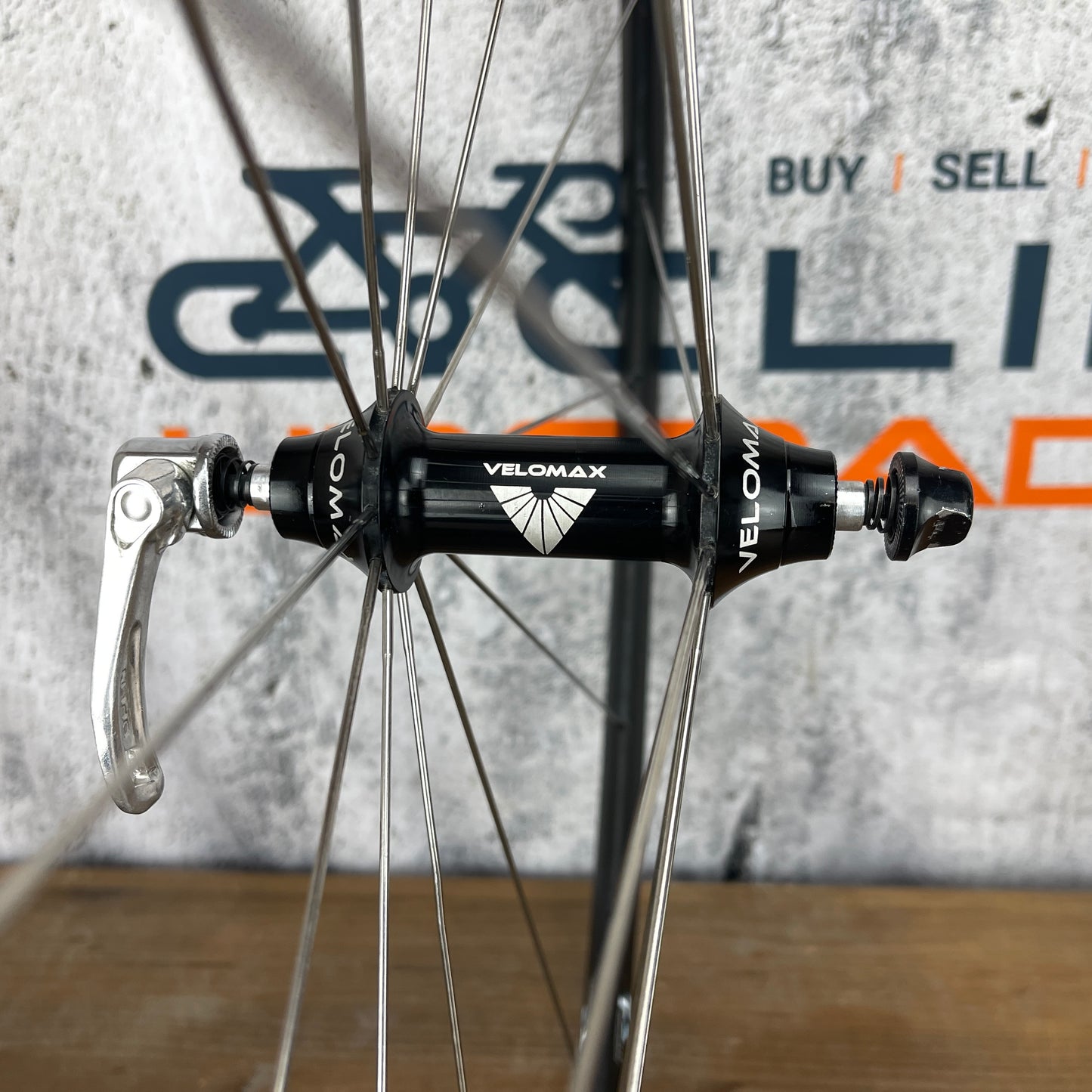 Velomax T3 Alloy Clincher Road Bike Wheelset 700c Rim Brake 1721g
