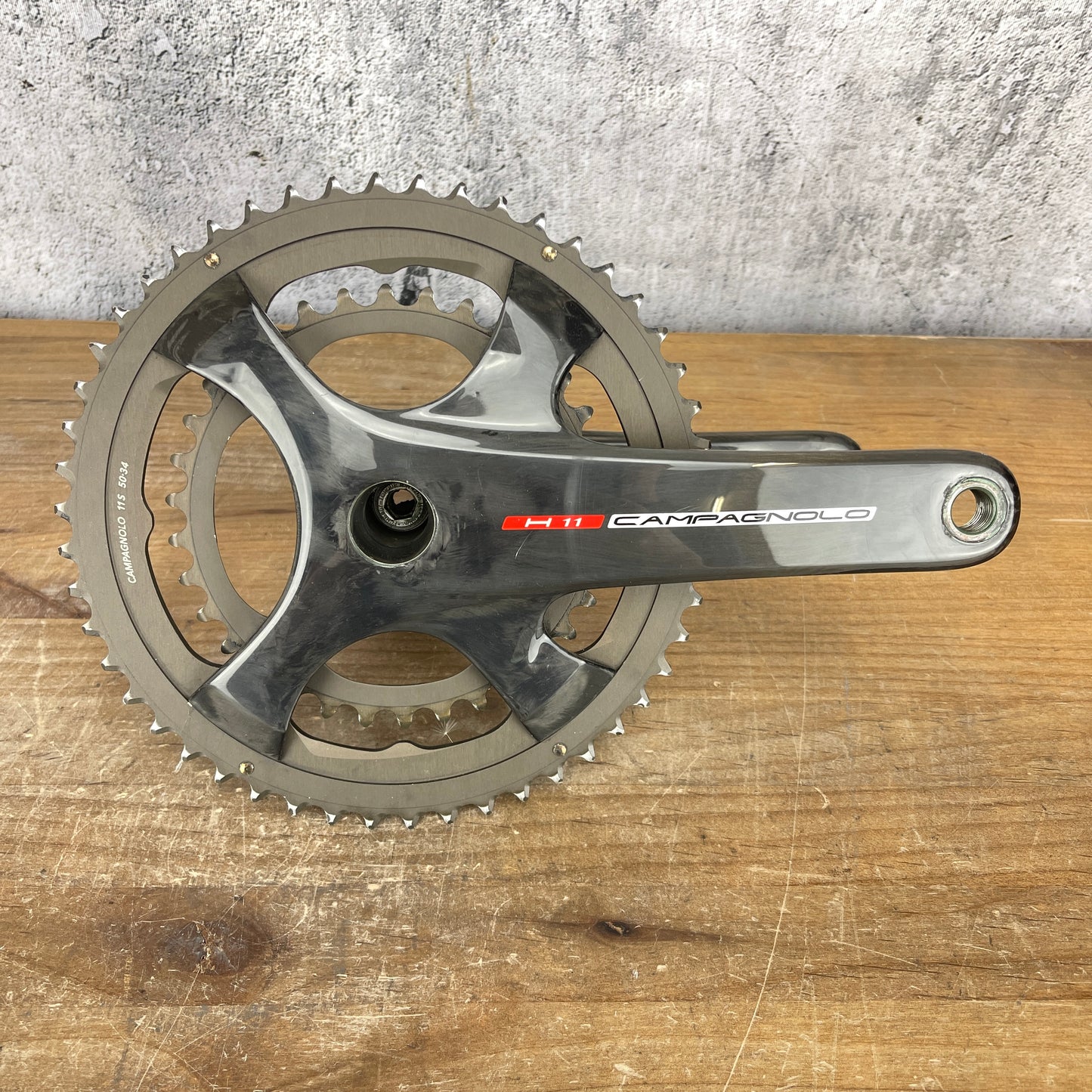 Campagnolo H11 FC18-HP540C Carbon 11-Speed 175mm 50/34t Crankset