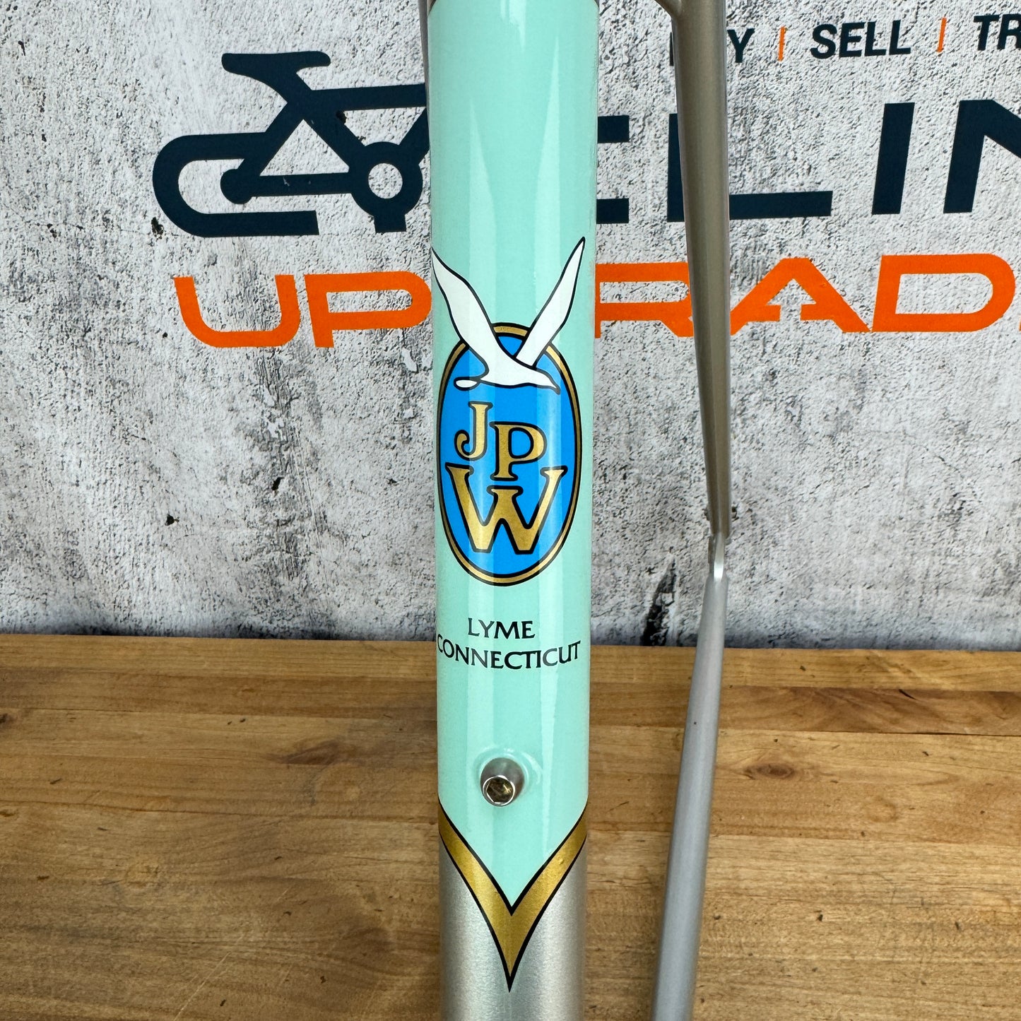 New! Circa 2006 J.P. Weigle Special 56cm Rim Brake Steel Frameset 700c 2859g