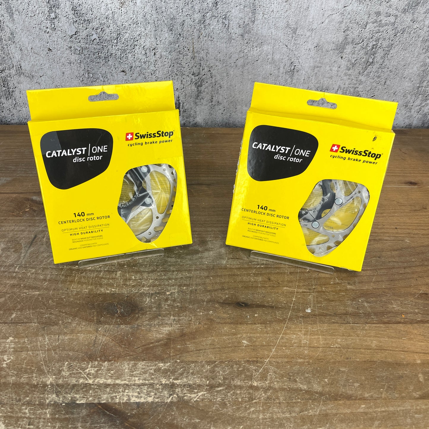 New! SwissStop Catalyst One 140mm Center Lock Road Bike Rotors