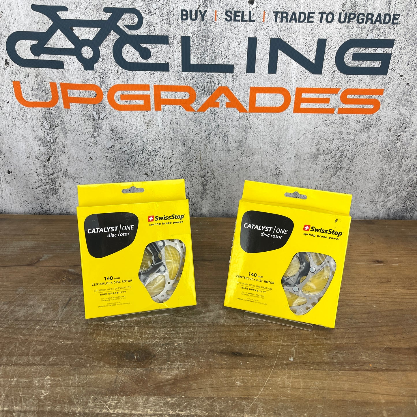 New! SwissStop Catalyst One 140mm Center Lock Road Bike Rotors