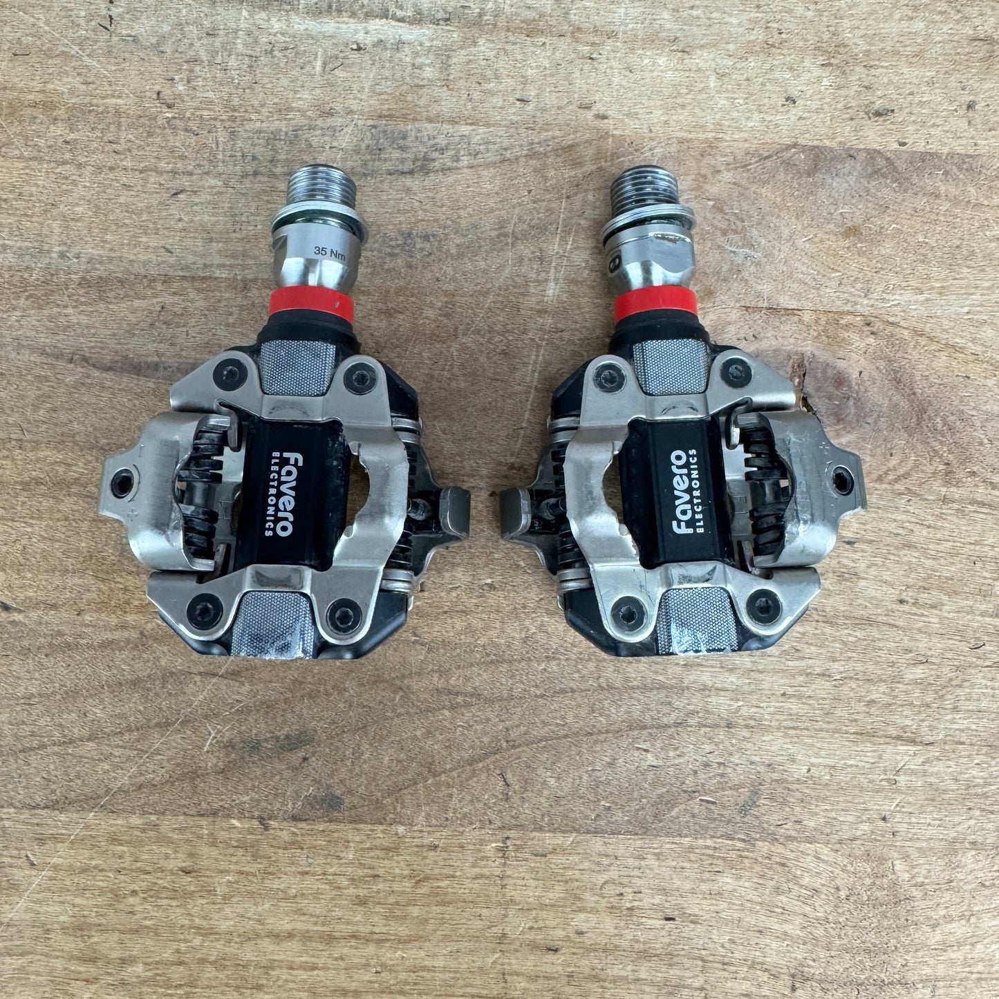Low Mile! Favero Electronics Assioma Pro MX-2 MTB Gravel Power Meter Pedals