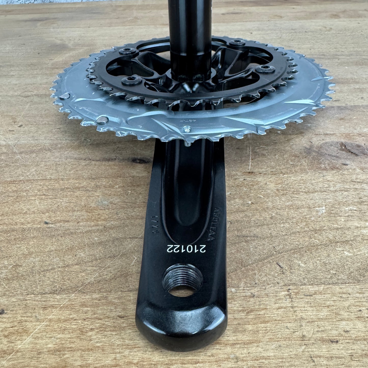 Low Mile! SRAM Rival AXS 172.5mm 48/35t 12-Speed Alloy Crankset with Chainrings