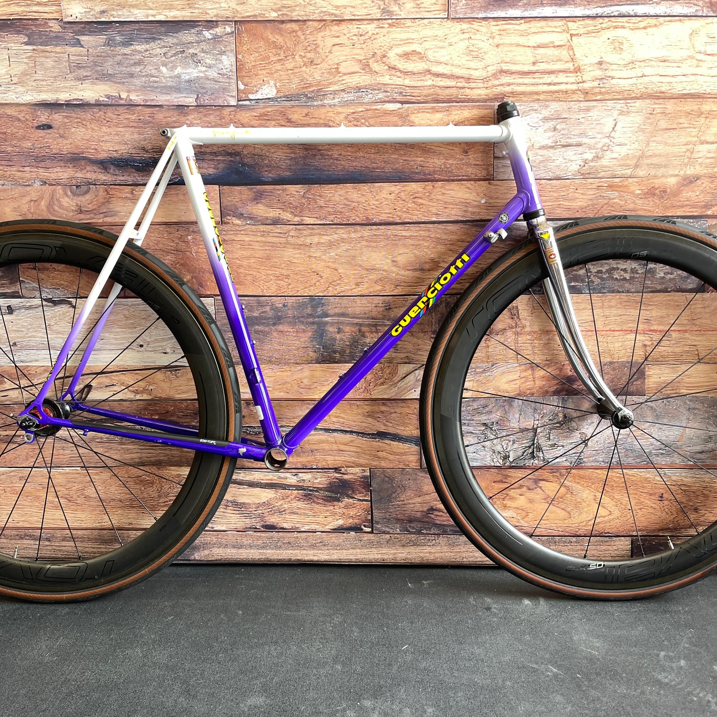 Guerciotti Columbus SLX Steel 57x57cm Rim Brake Steel Frameset 700c JP Weigle