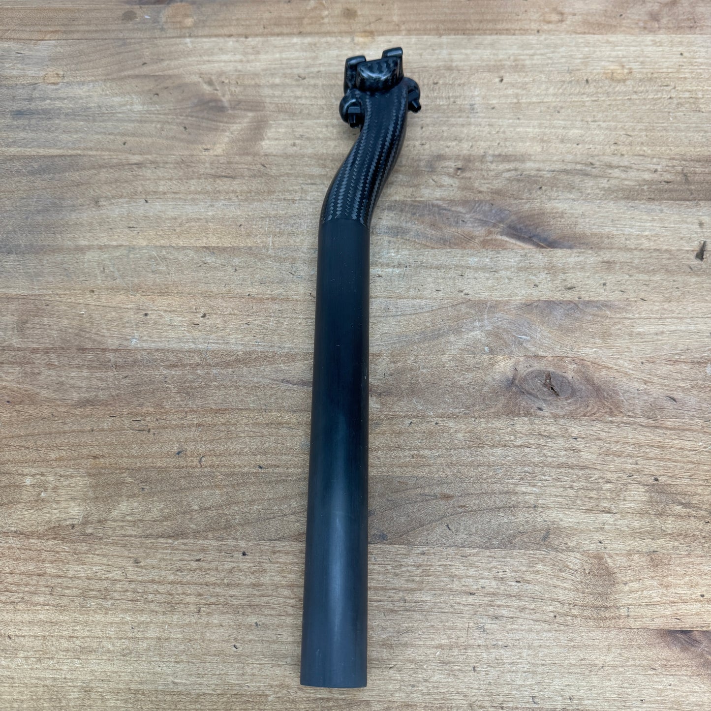 New Takeoff! Bjorn Glagol 31.6mm x 350mm Carbon 20mm Setback Seatpost 128g
