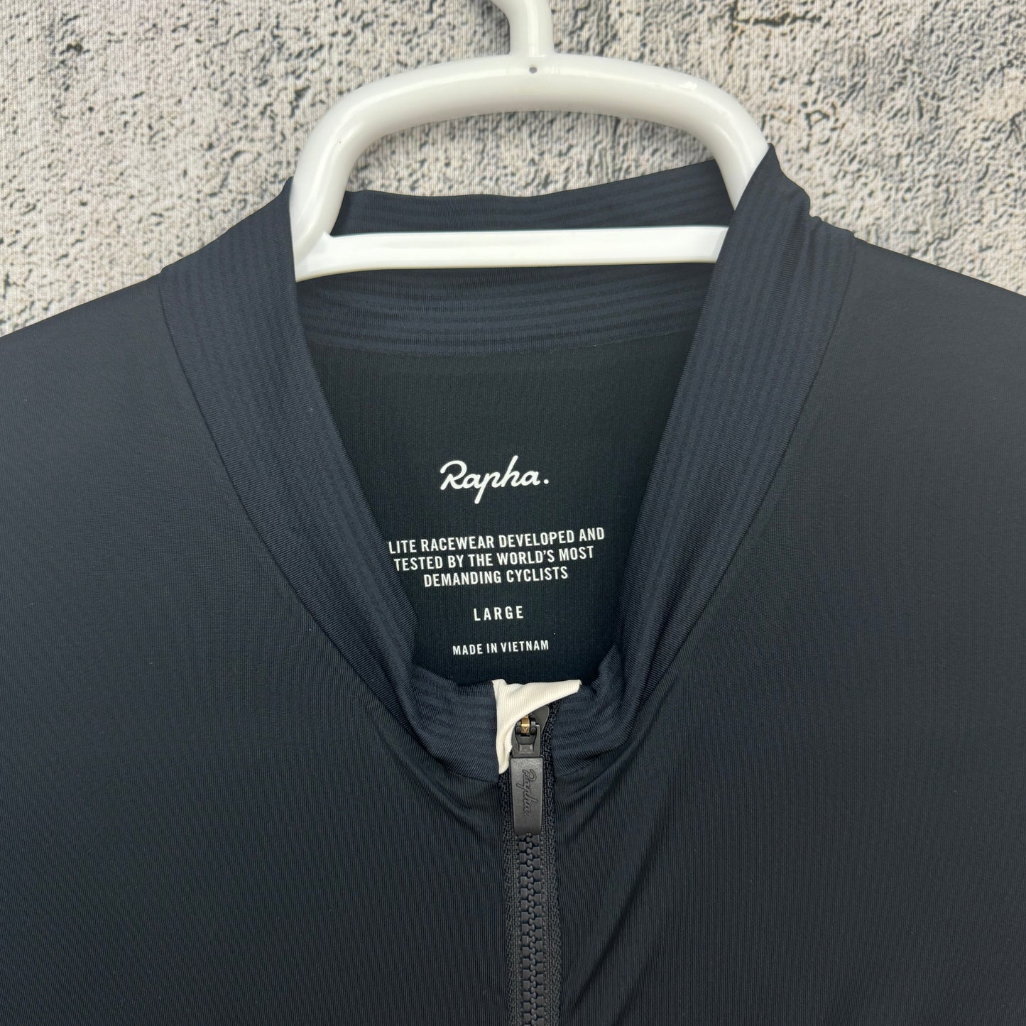 Light Use! Rapha Pro Team Men's Large Black Short Sleeve Cycling Jersey