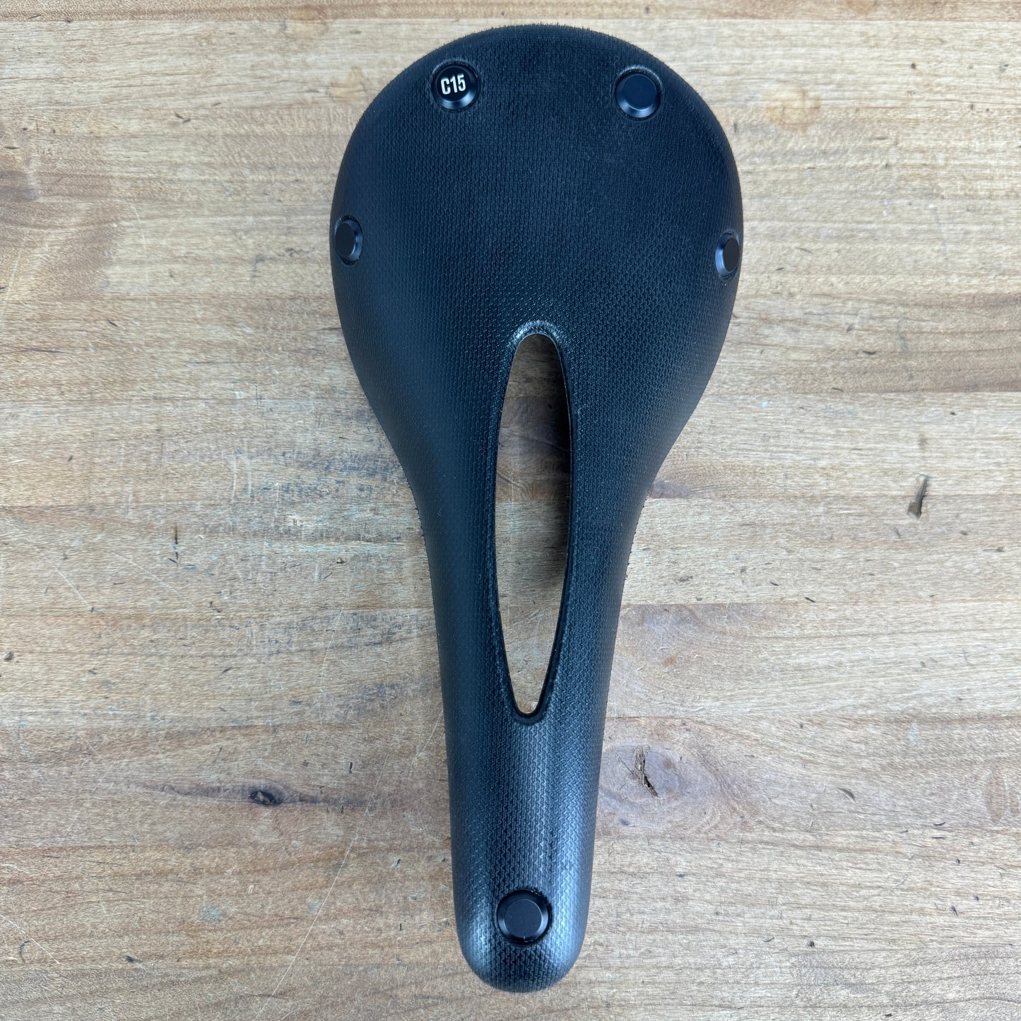 Brooks C15 Carved 140mm 7x7mm Steel rails Bike Saddle 434g MSRP $155