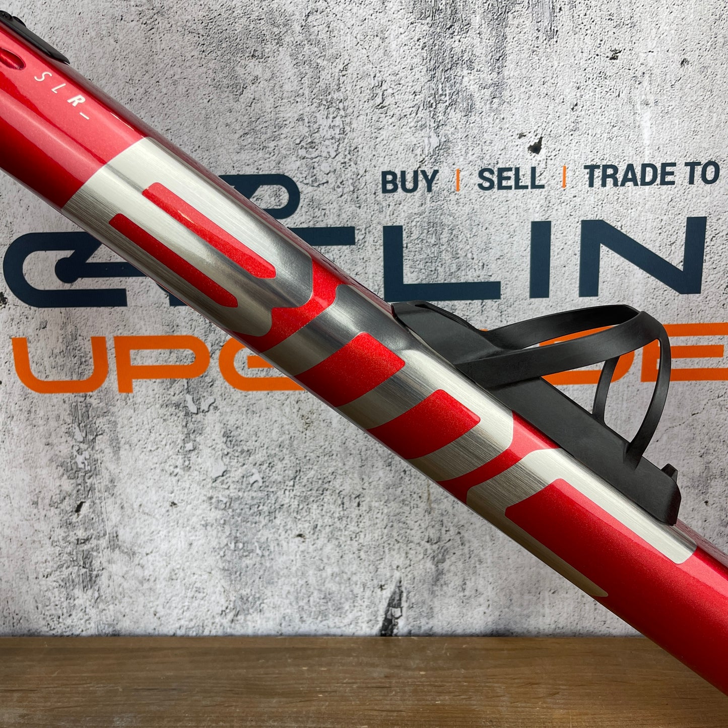 Ridden Once! 2022 BMC Teammachine SLR 58cm Prisma Red 700c Carbon Frameset