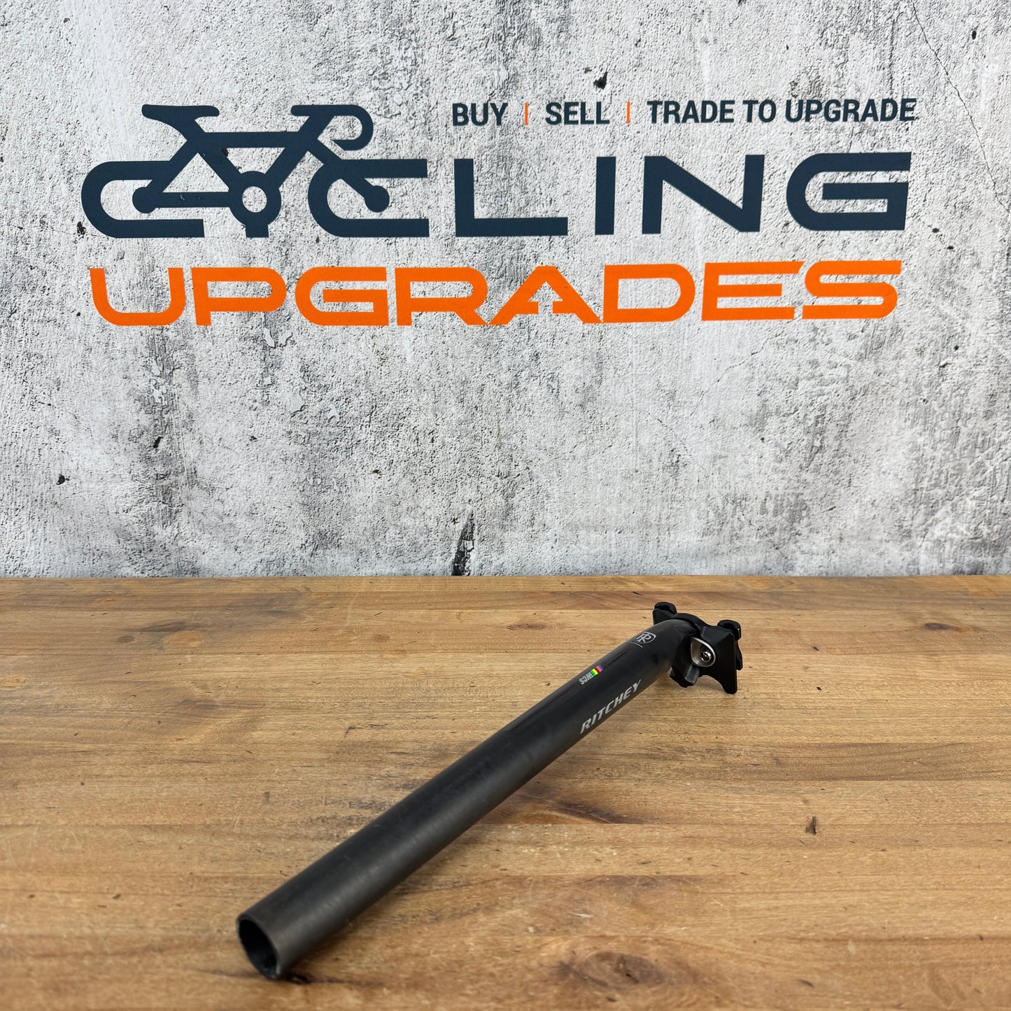 Ritchey WCS Carbon Link Flexlogic 15mm Setback 27.2mm x 320mm Bike Seatpost 171g