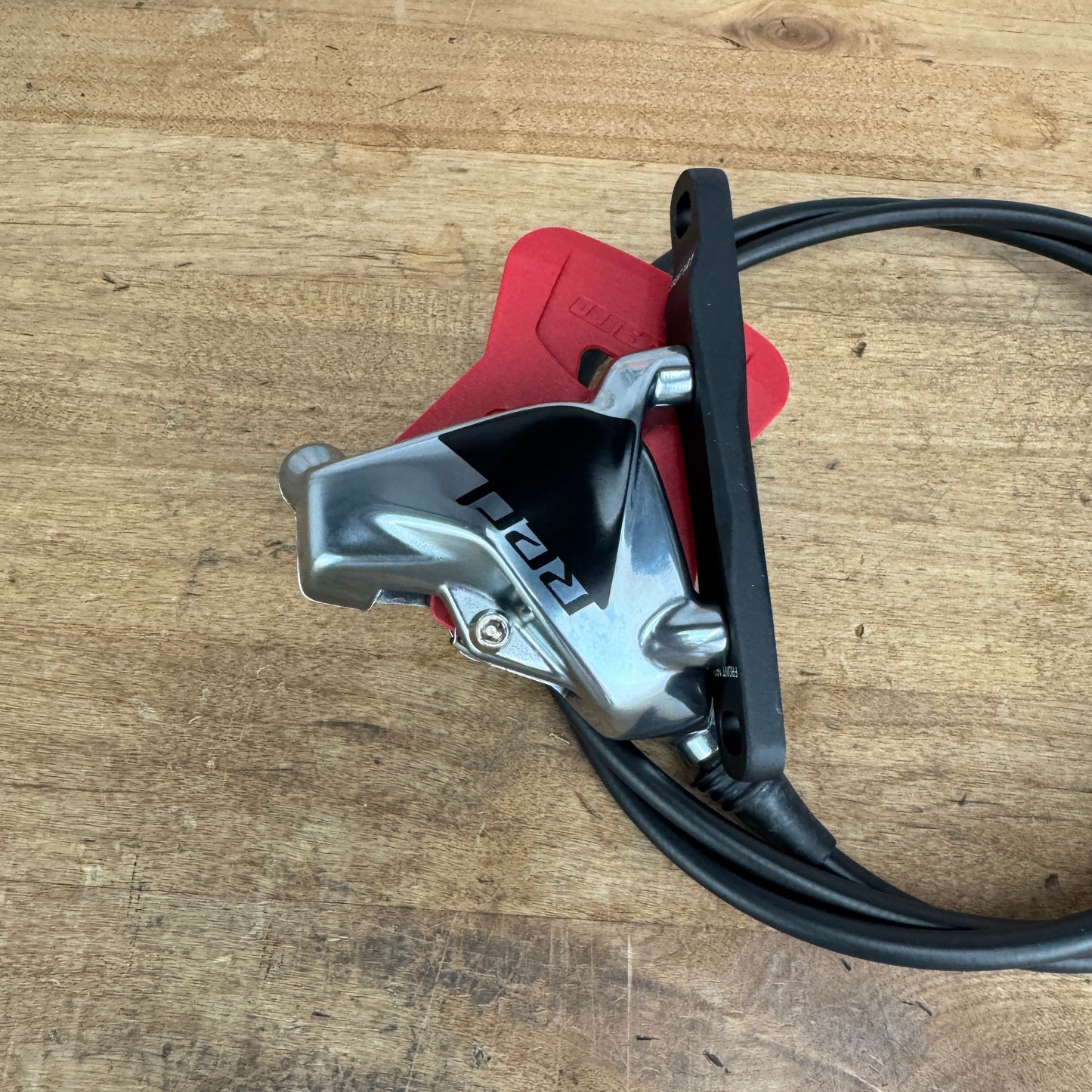 New! SRAM Red AXS Flat-Mount Two-Piece Disc Brake Caliper + Front Adapter