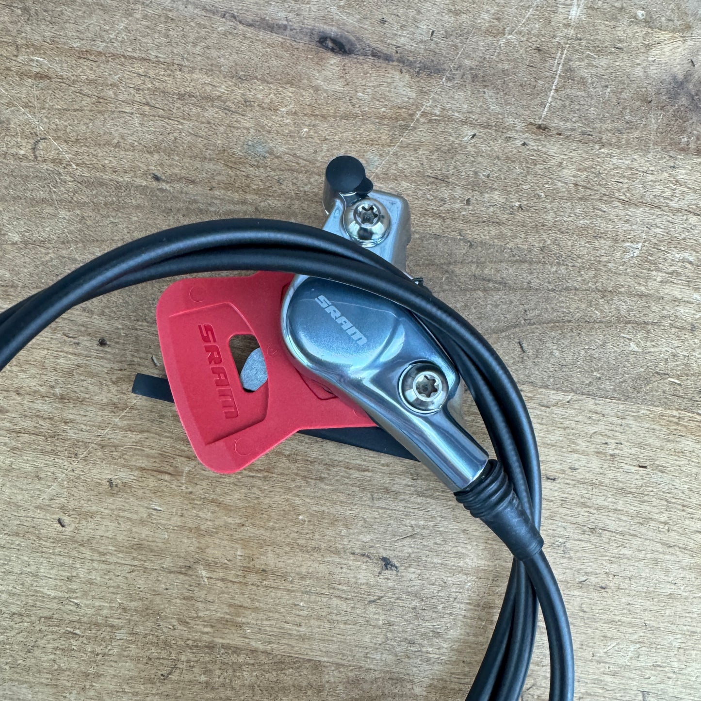 New! SRAM Red AXS Flat-Mount Two-Piece Disc Brake Caliper + Front Adapter