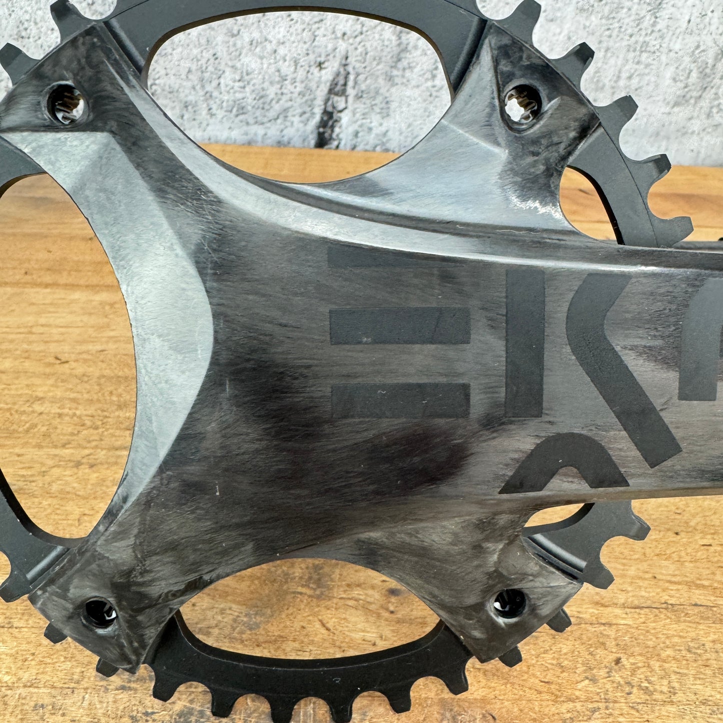 Low Mile! Campagnolo Ekar 172.5mm 38t Carbon 1x 13-Speed 123BCD 4-Bolt Crankset