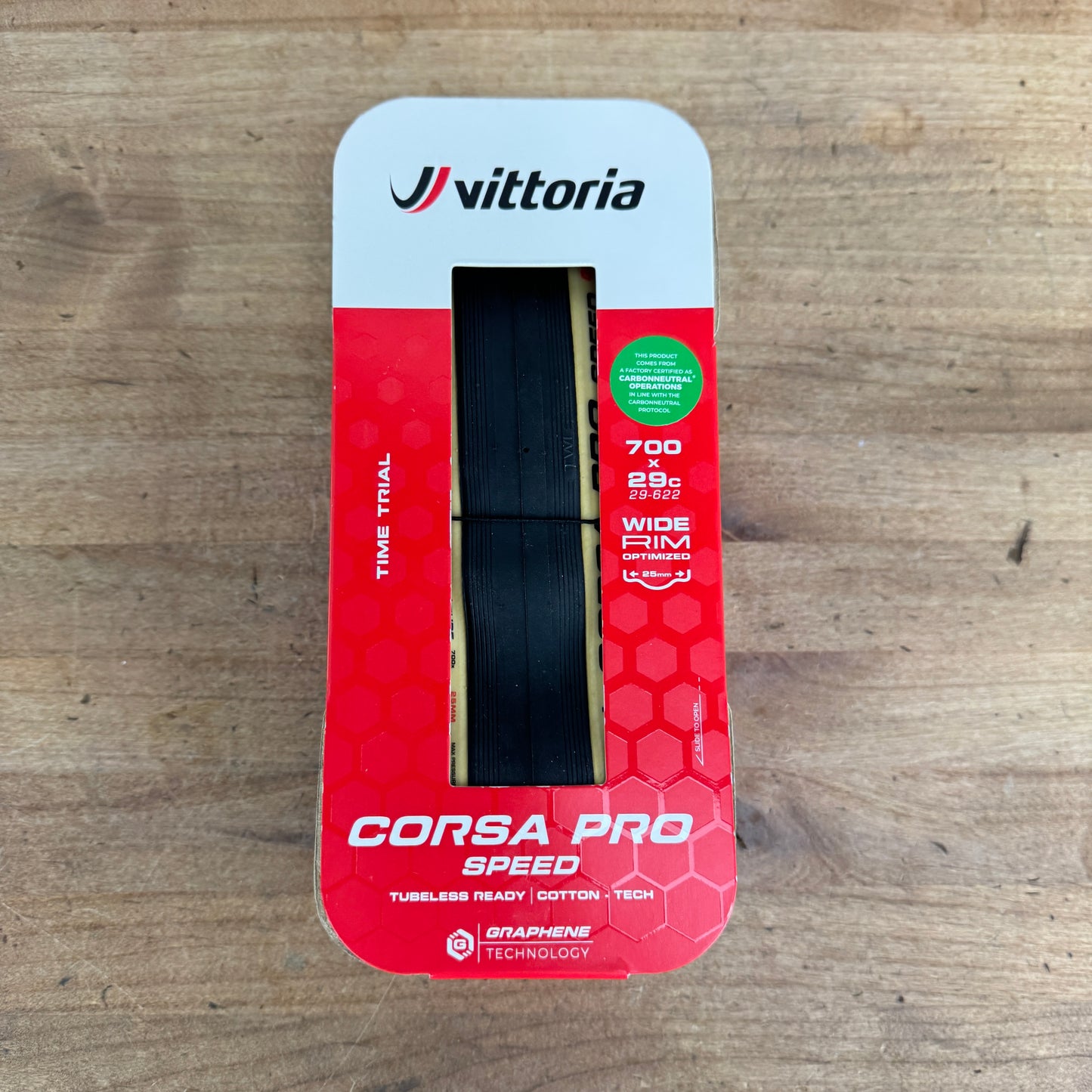 New! Vittoria Corsa Pro Speed TLR 700c x 29mm Tubeless Road Bike Tire
