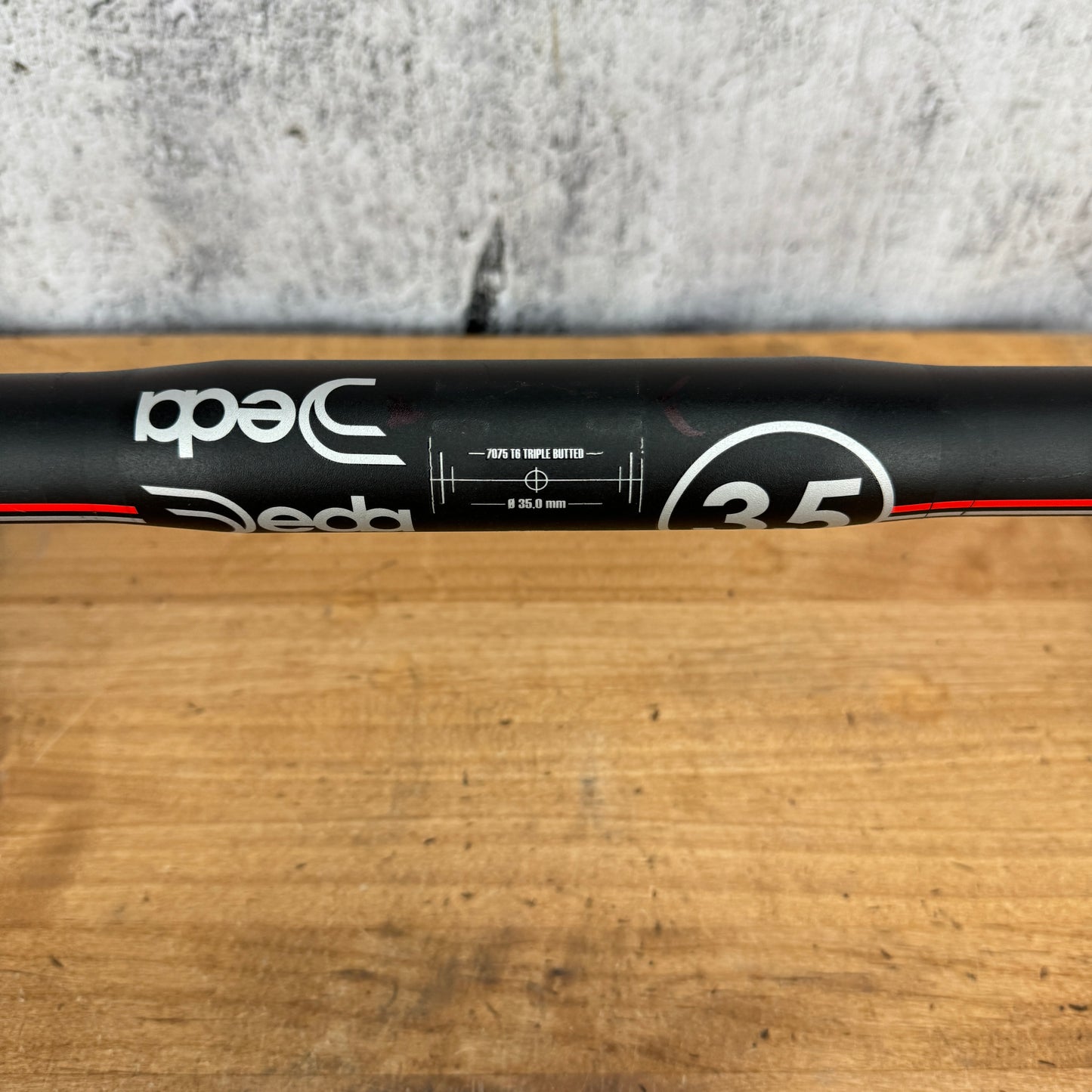 Deda Elementi Trentacinque 46cm (44cm C-C) 35mm Clamp Alloy Bike Handlebar