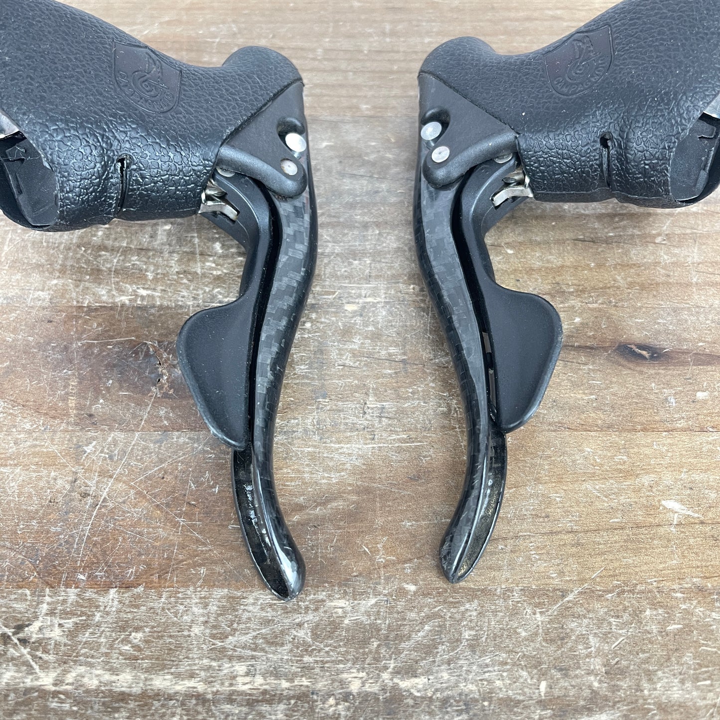 Low Mile! Campagnolo Chorus QS 10-Speed Carbon ErgoPower Mechanical Shifters