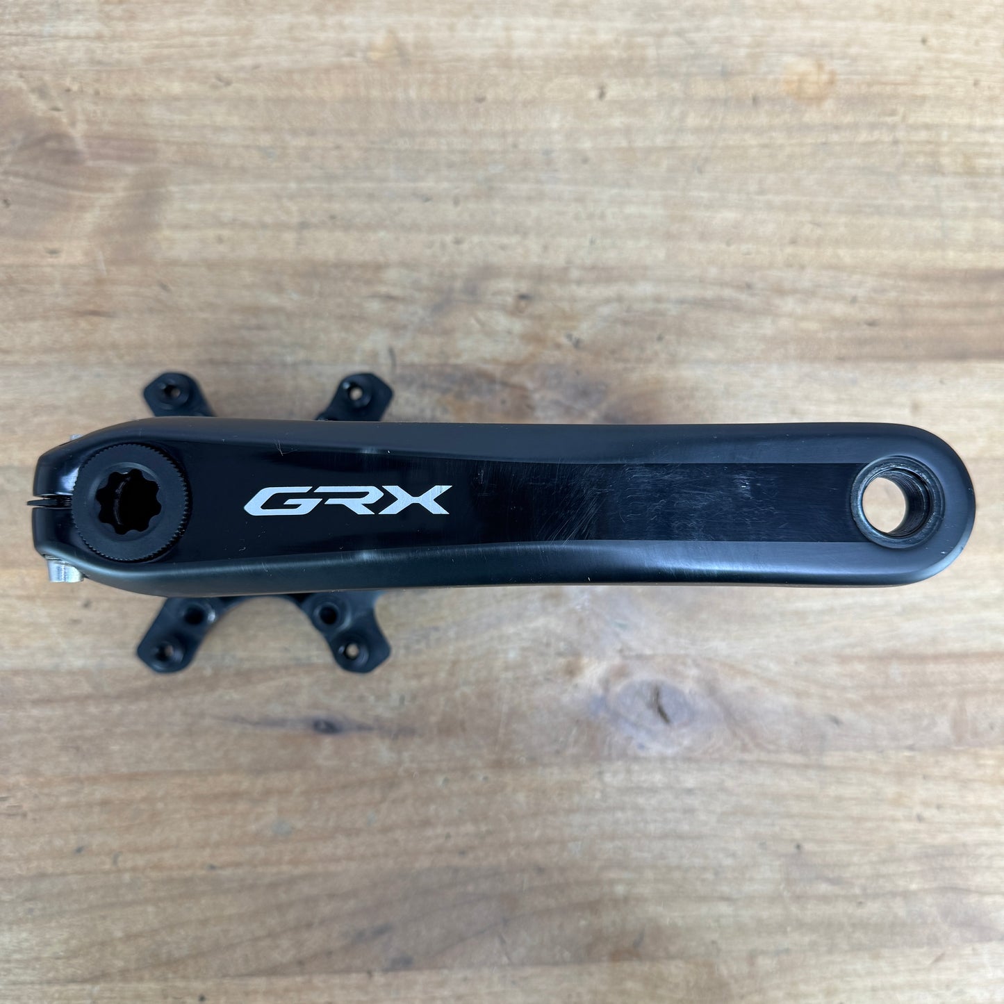 Shimano GRX FC-RX810 172.5mm Alloy 24mm 4-Bolt Crankset without Chainrings 576g