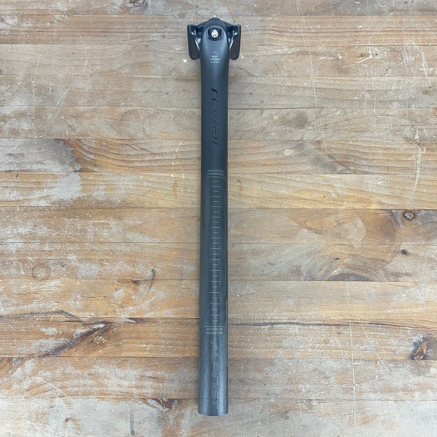 Mint! Roval Alpinist 27.2 x 360mm 12mm Offset Carbon Bike Seatpost 160g