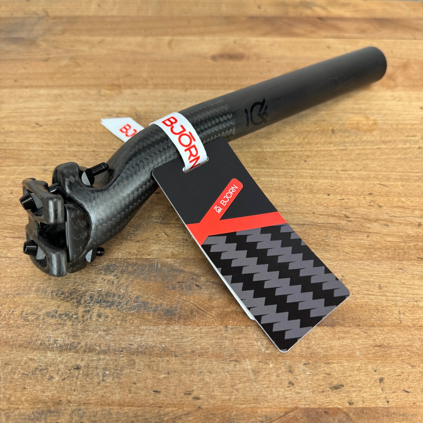 New! Bjorn Glagol 250mm x 27.2mm 20mm Offset Carbon Bike Seatpost 109g