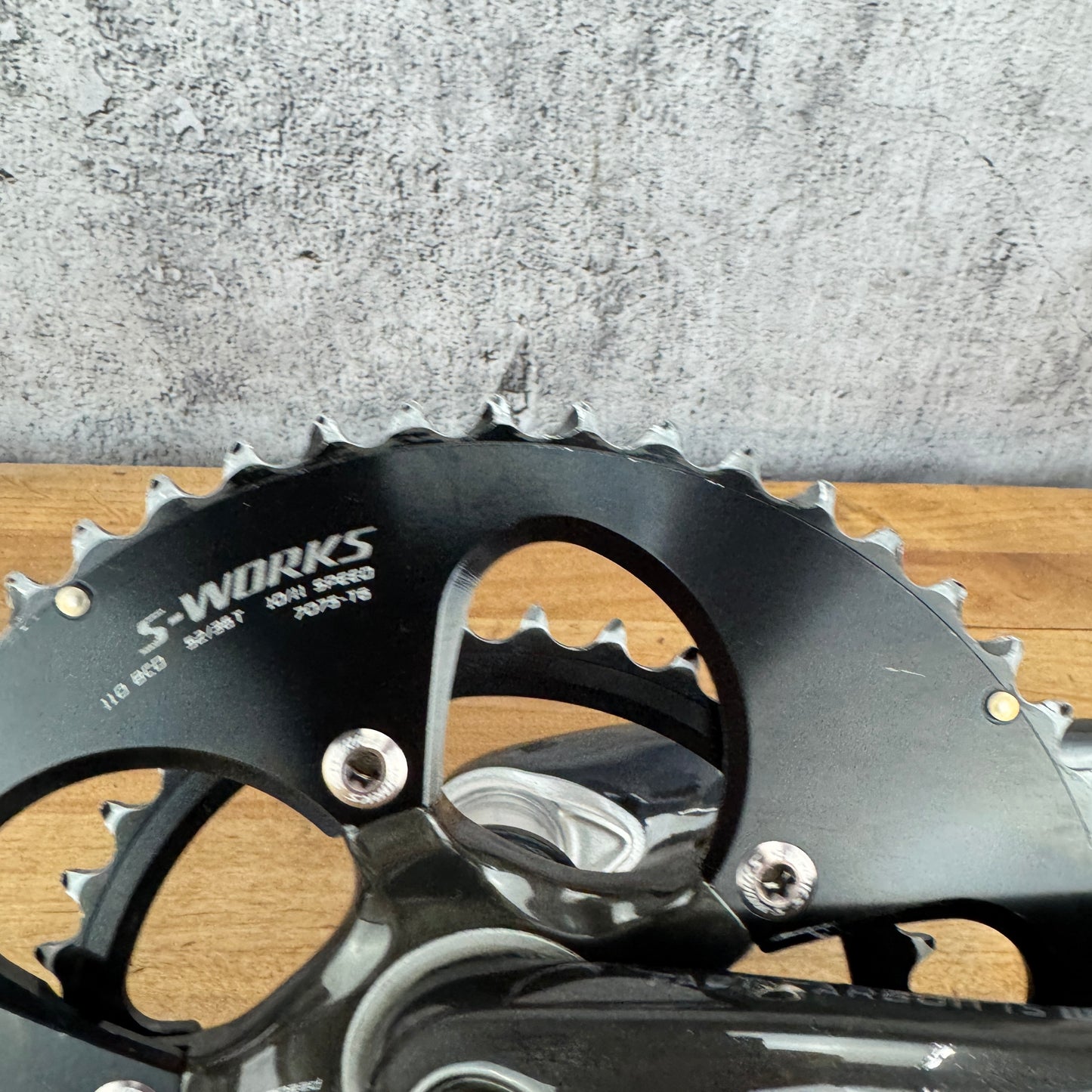 Specialized S-Works Carbon 172.5mm 52/36t 10/11-Speed Crankset 30mm Spindle 563g