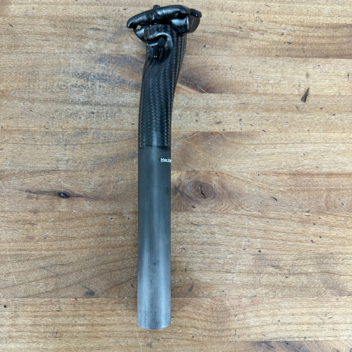 New! Bjorn Glagol 250mm x 27.2mm 20mm Offset Carbon Bike Seatpost 109g
