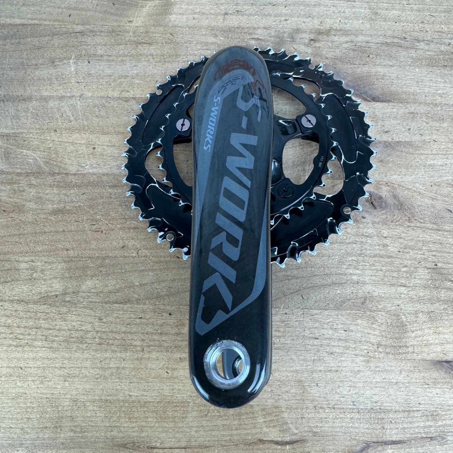 Specialized S-Works Carbon 172.5mm 52/36t 10/11-Speed Crankset 30mm Spindle 563g