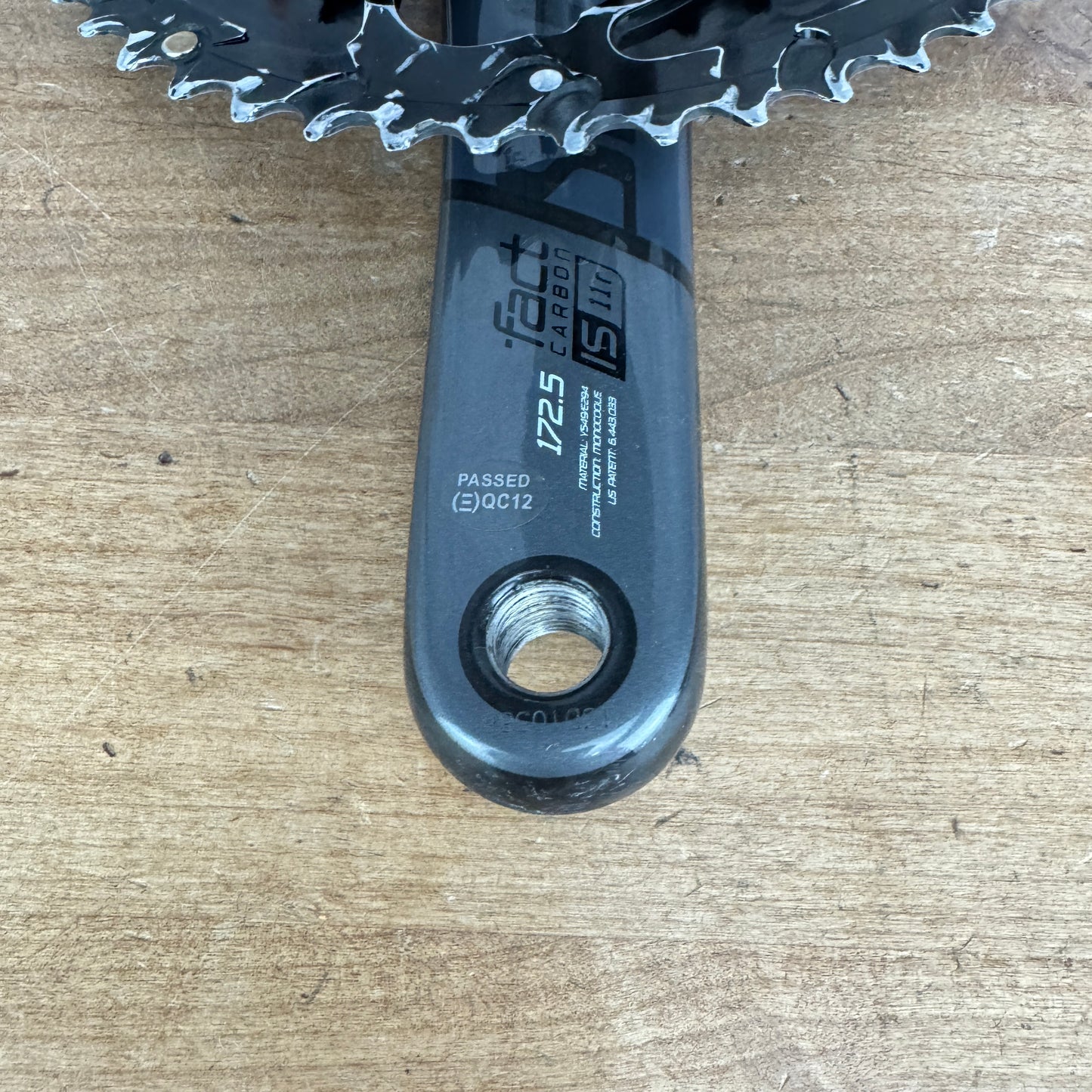 Specialized S-Works Carbon 172.5mm 52/36t 10/11-Speed Crankset 30mm Spindle 563g