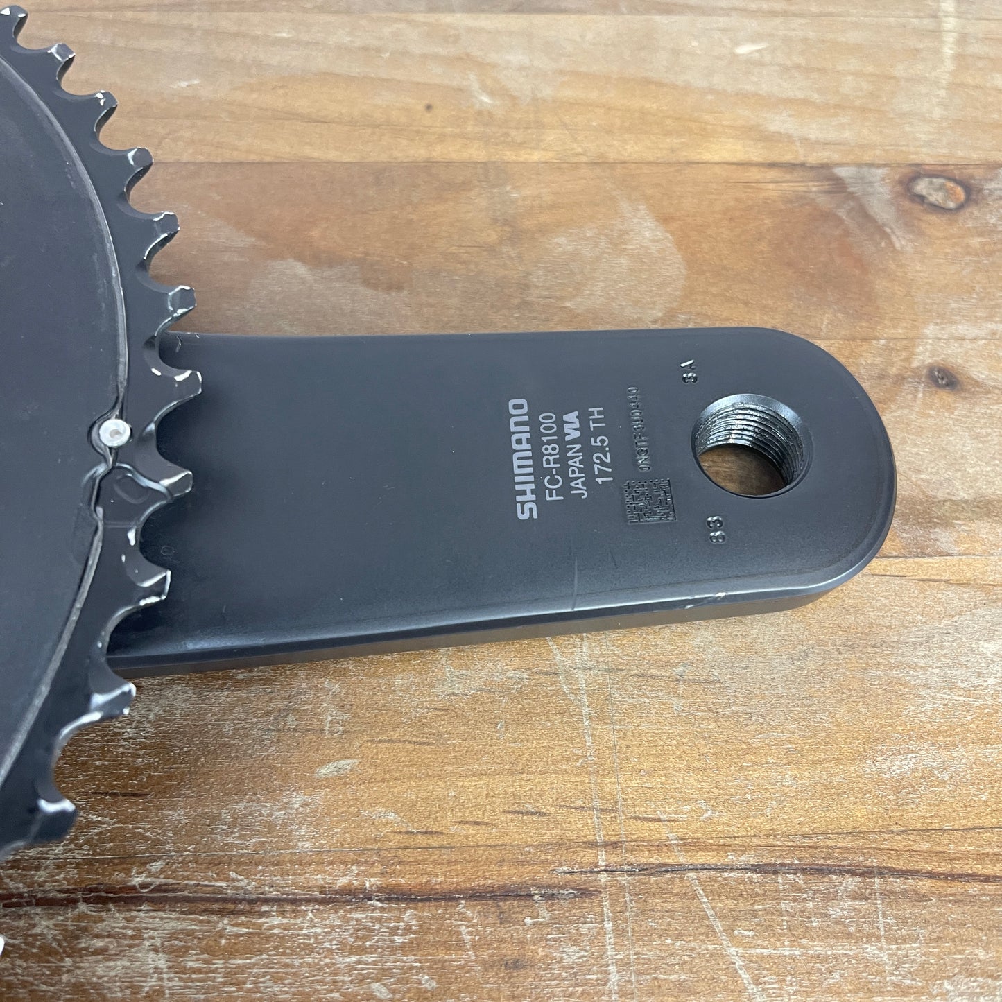 Shimano Ultegra FC-R8100 172.5mm 52/36t 12-Speed Alloy Bike Crankset 725g