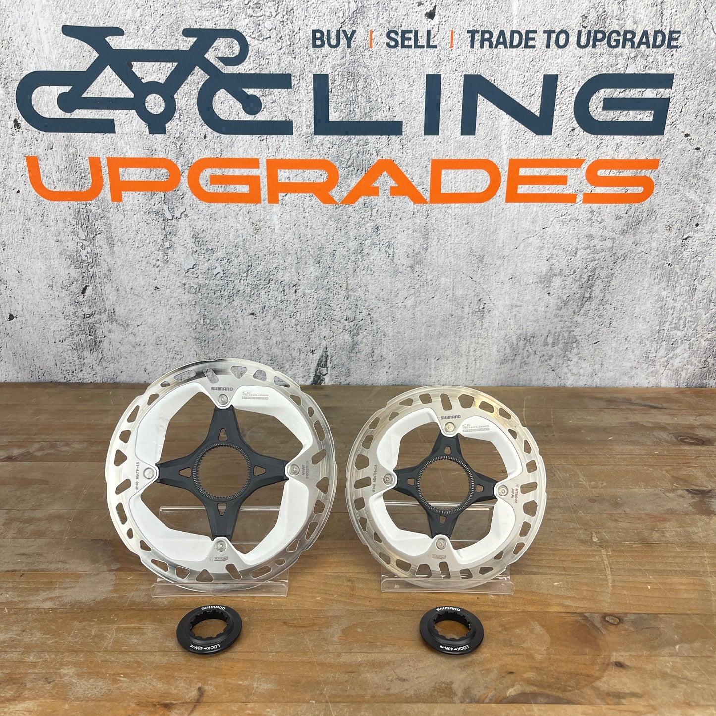 Shimano XT RT-MT800 Center Lock 160/140mm Bike Disc Brake Rotors 215g