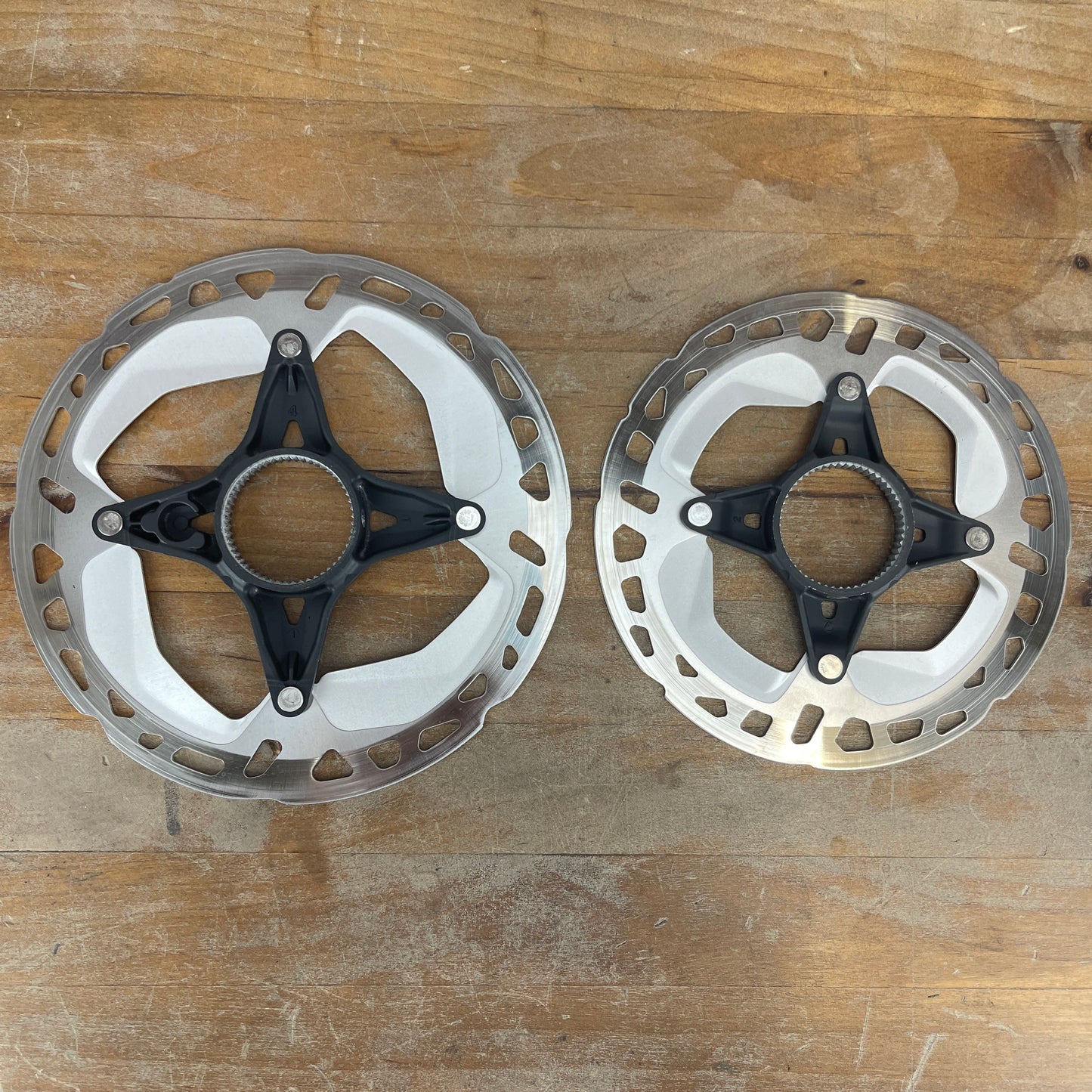 Shimano XT RT-MT800 Center Lock 160/140mm Bike Disc Brake Rotors 215g