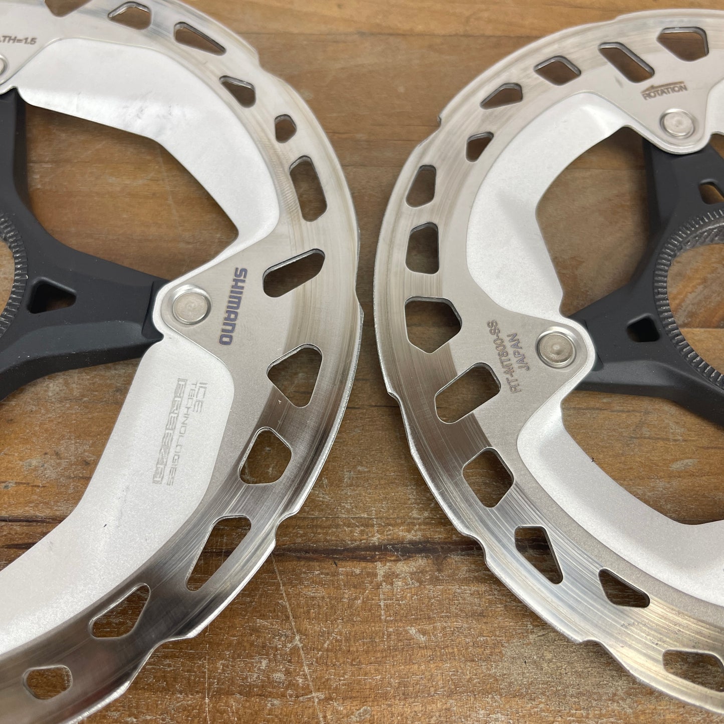 Shimano XT RT-MT800 Center Lock 160/140mm Bike Disc Brake Rotors 215g