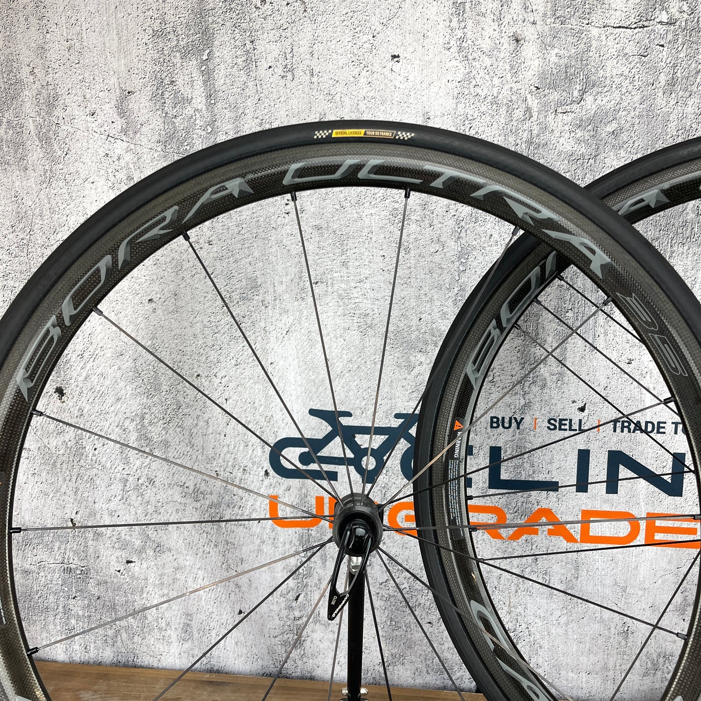 Campagnolo Bora Ultra 35 AC3 Carbon Tubular Wheelset 700c Rim Brake 1214g