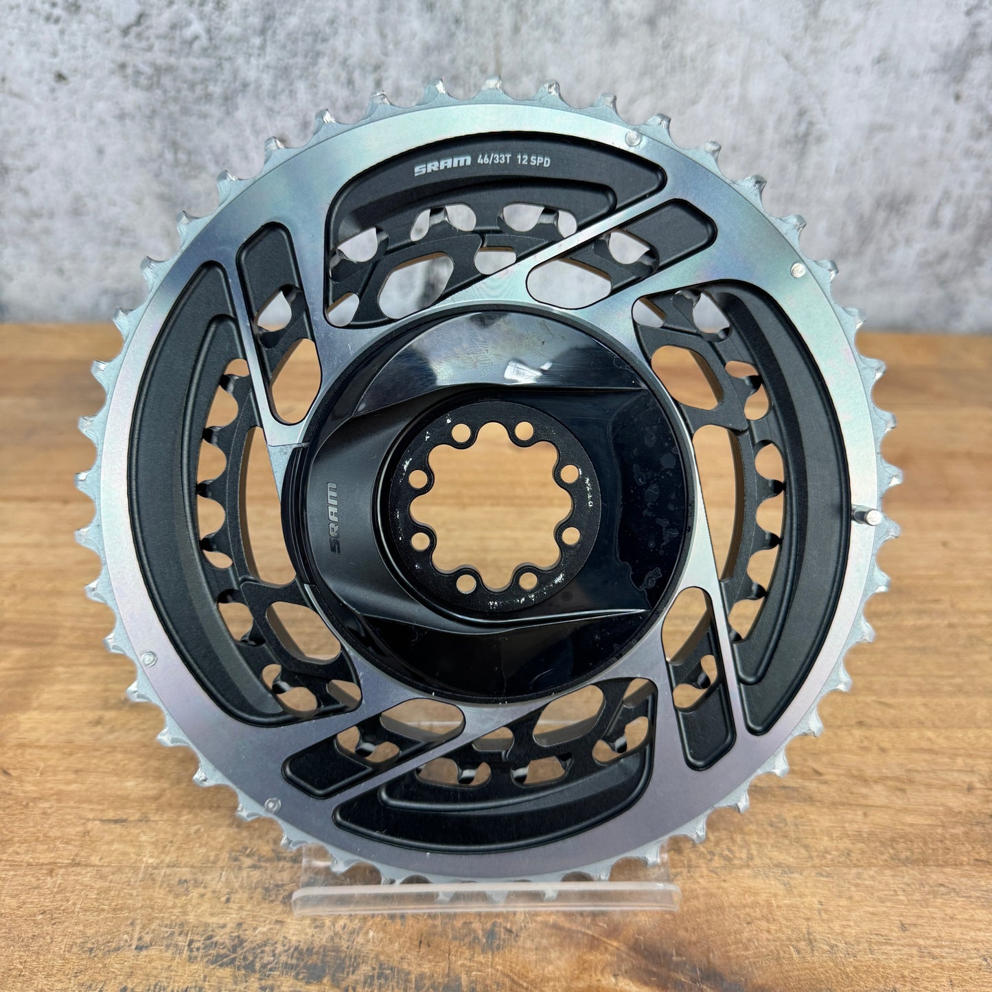 Low Mile! SRAM Red AXS D1 12-Speed 46/33t 12-Speed 8-Bolt Chainring Set 225g