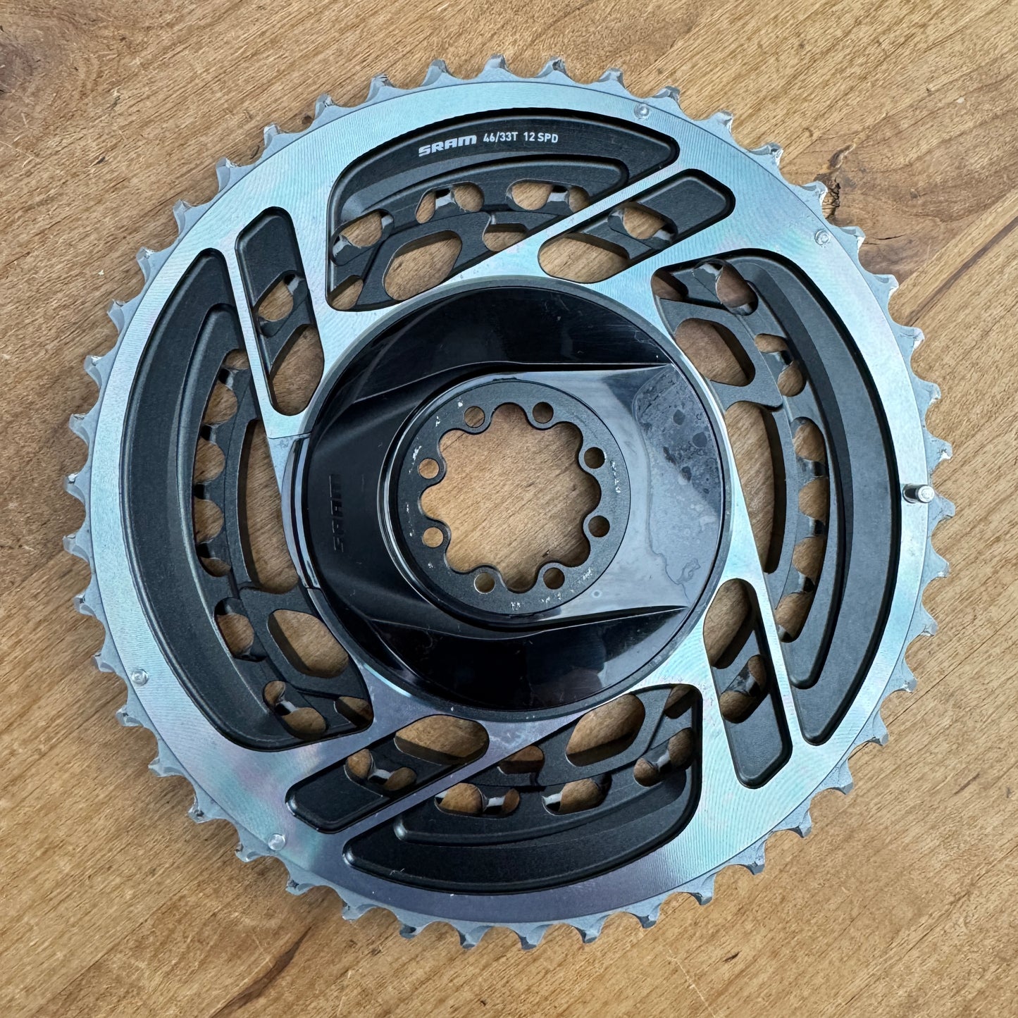 Low Mile! SRAM Red AXS D1 12-Speed 46/33t 12-Speed 8-Bolt Chainring Set 225g