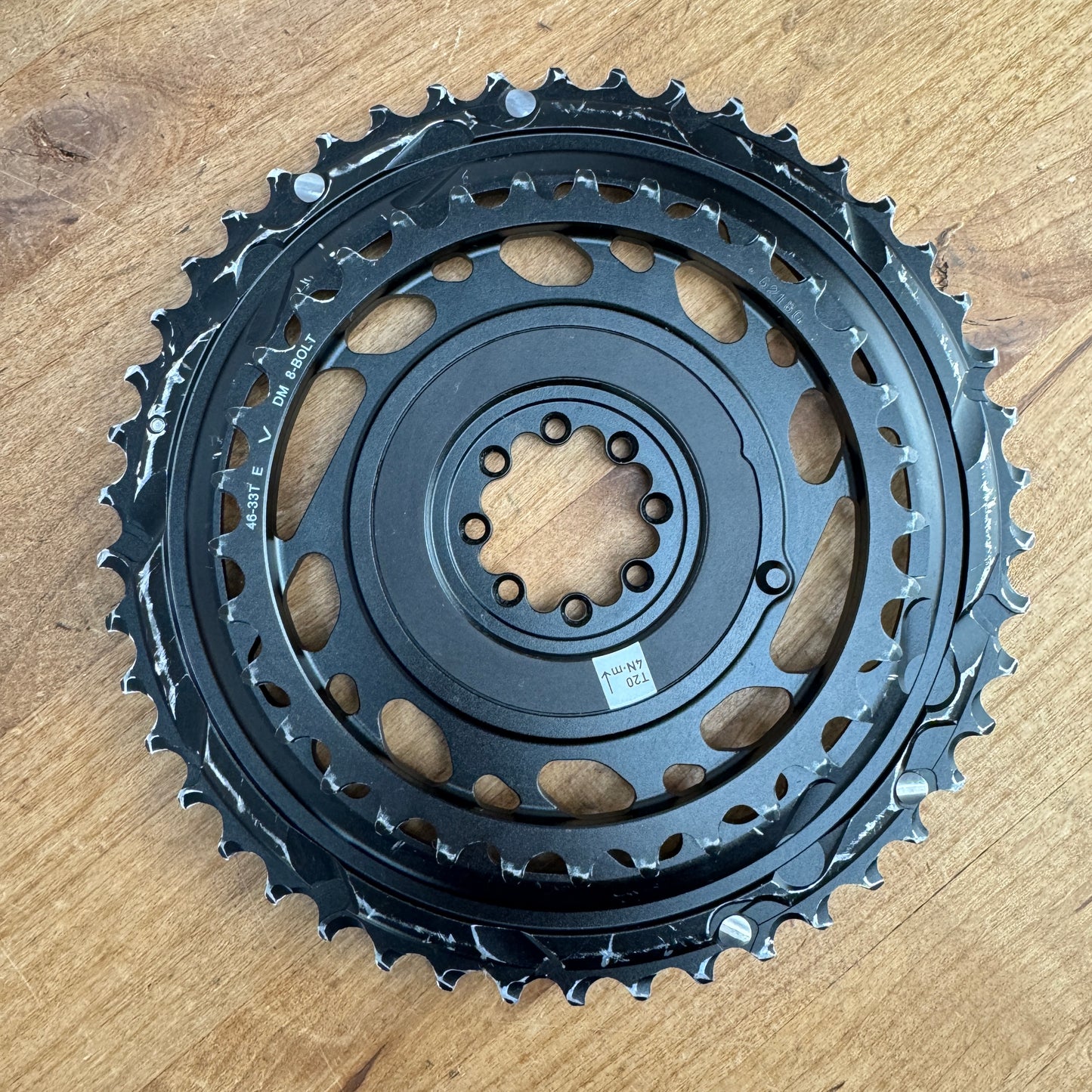 Low Mile! SRAM Red AXS D1 12-Speed 46/33t 12-Speed 8-Bolt Chainring Set 225g