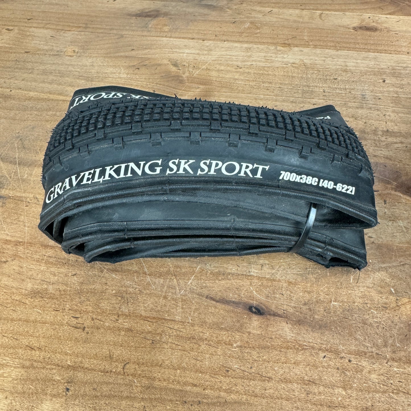 Pair Panaracer Gravel King SK Sport 700c x 38mm Tubeless Tires